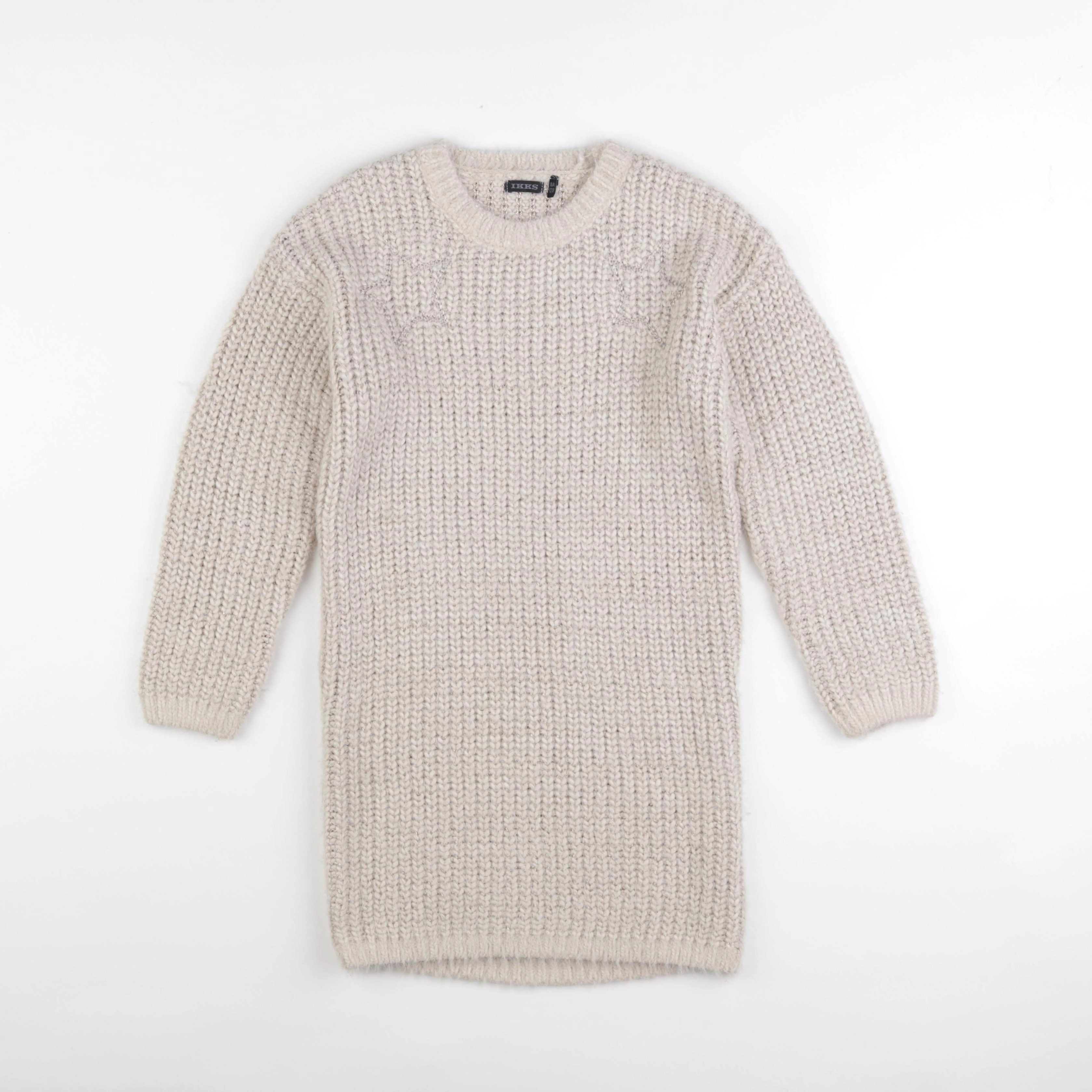 IKKS - robe beige - 8 ans
