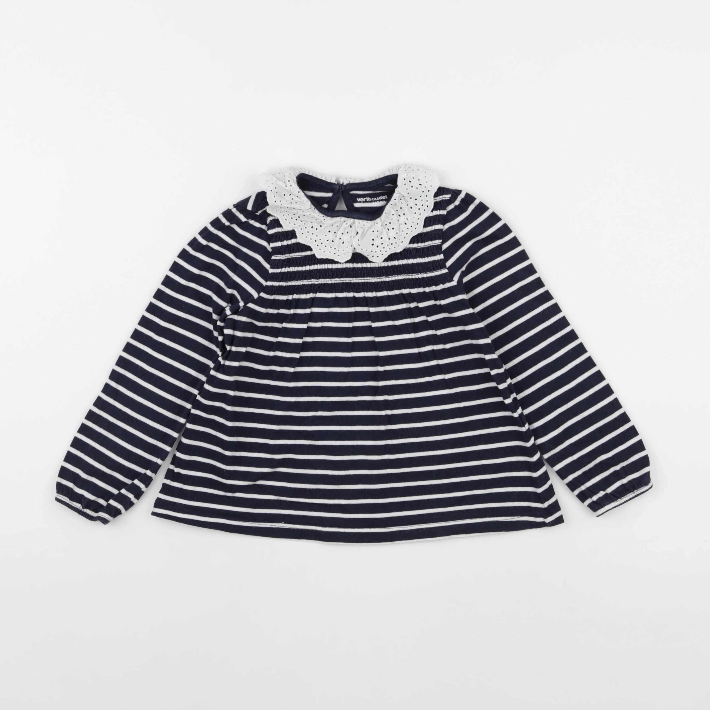 Vertbaudet - tee-shirt bleu - 5 ans