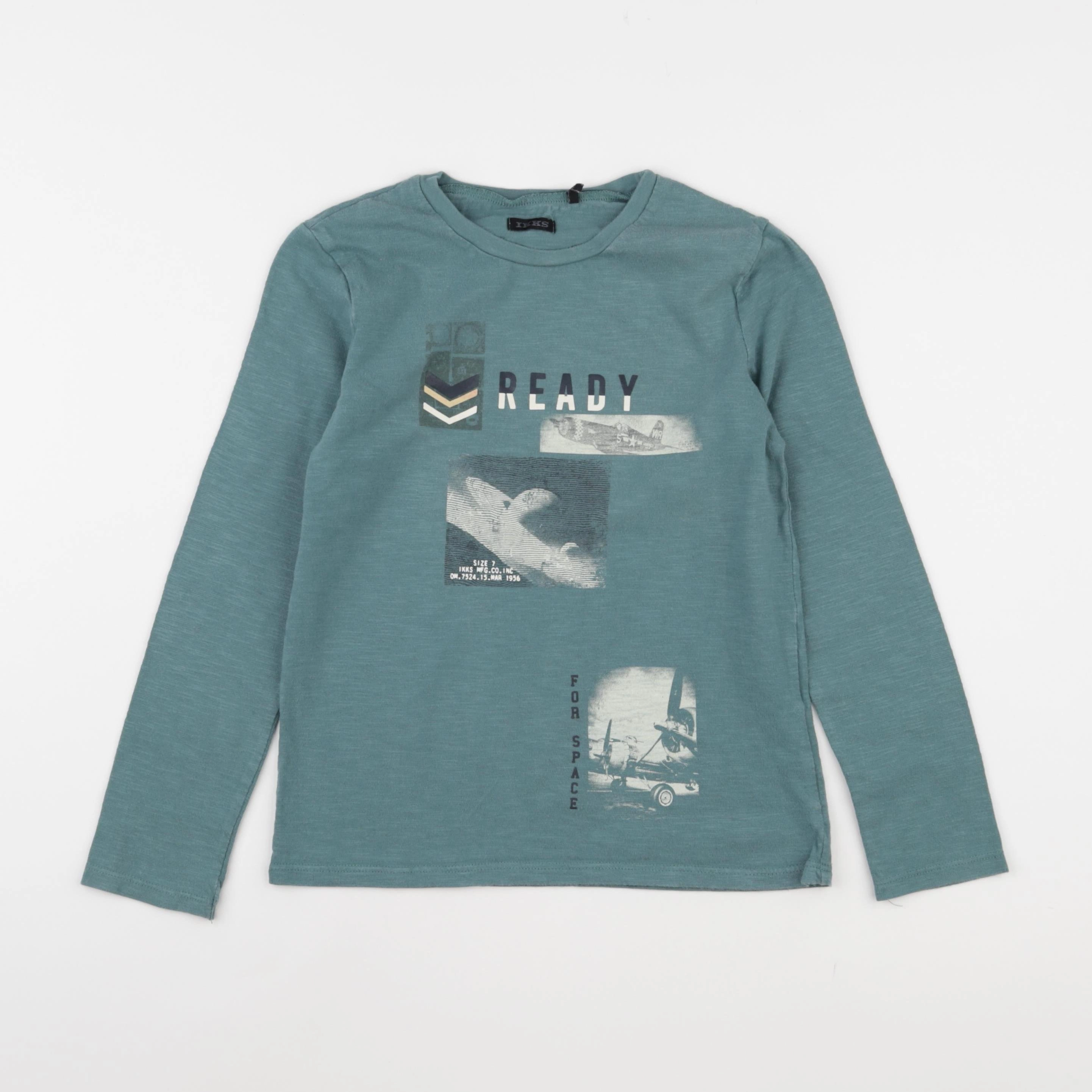 IKKS - tee-shirt vert - 8 ans