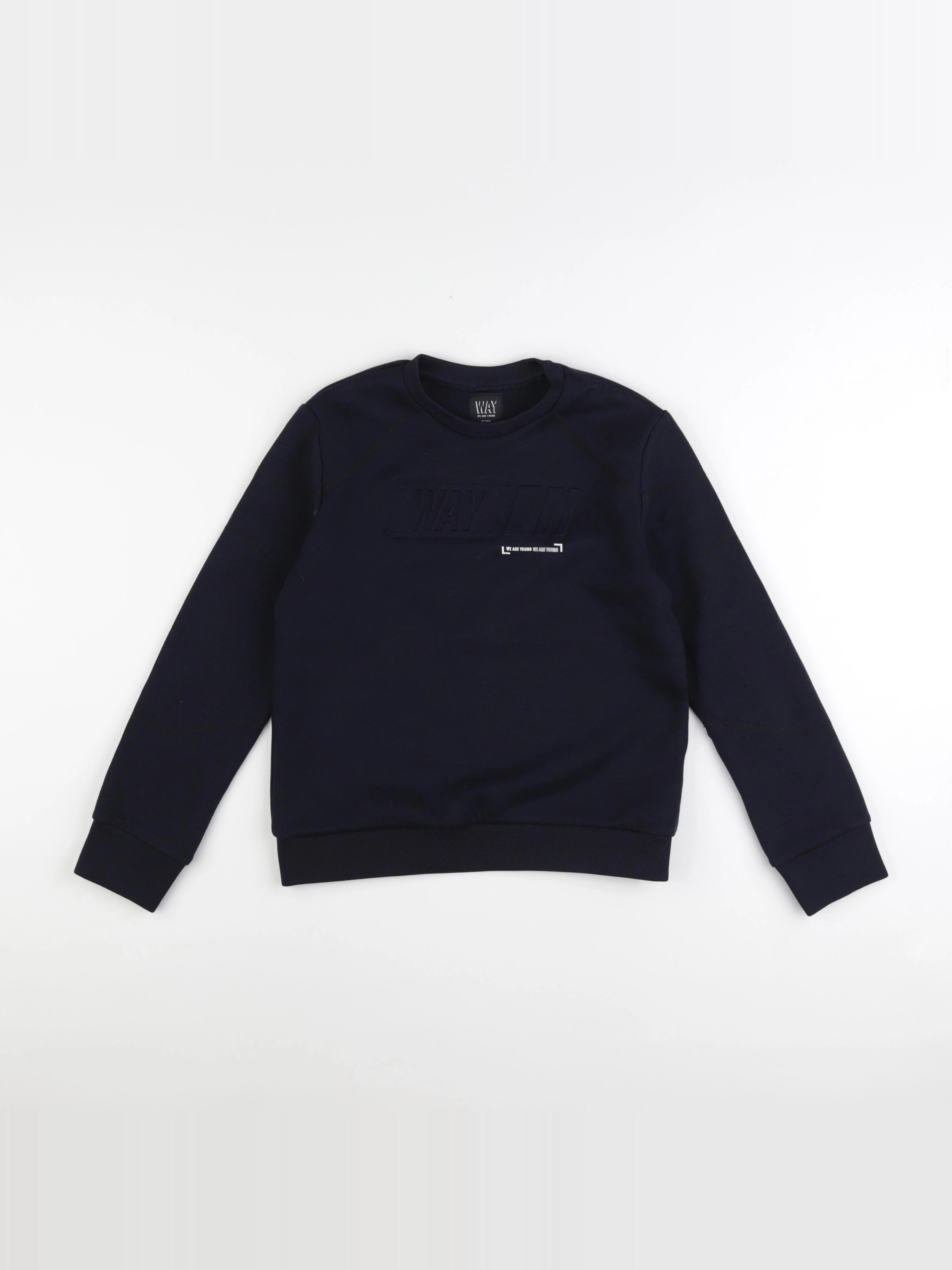 IKKS - sweat bleu - 10 ans