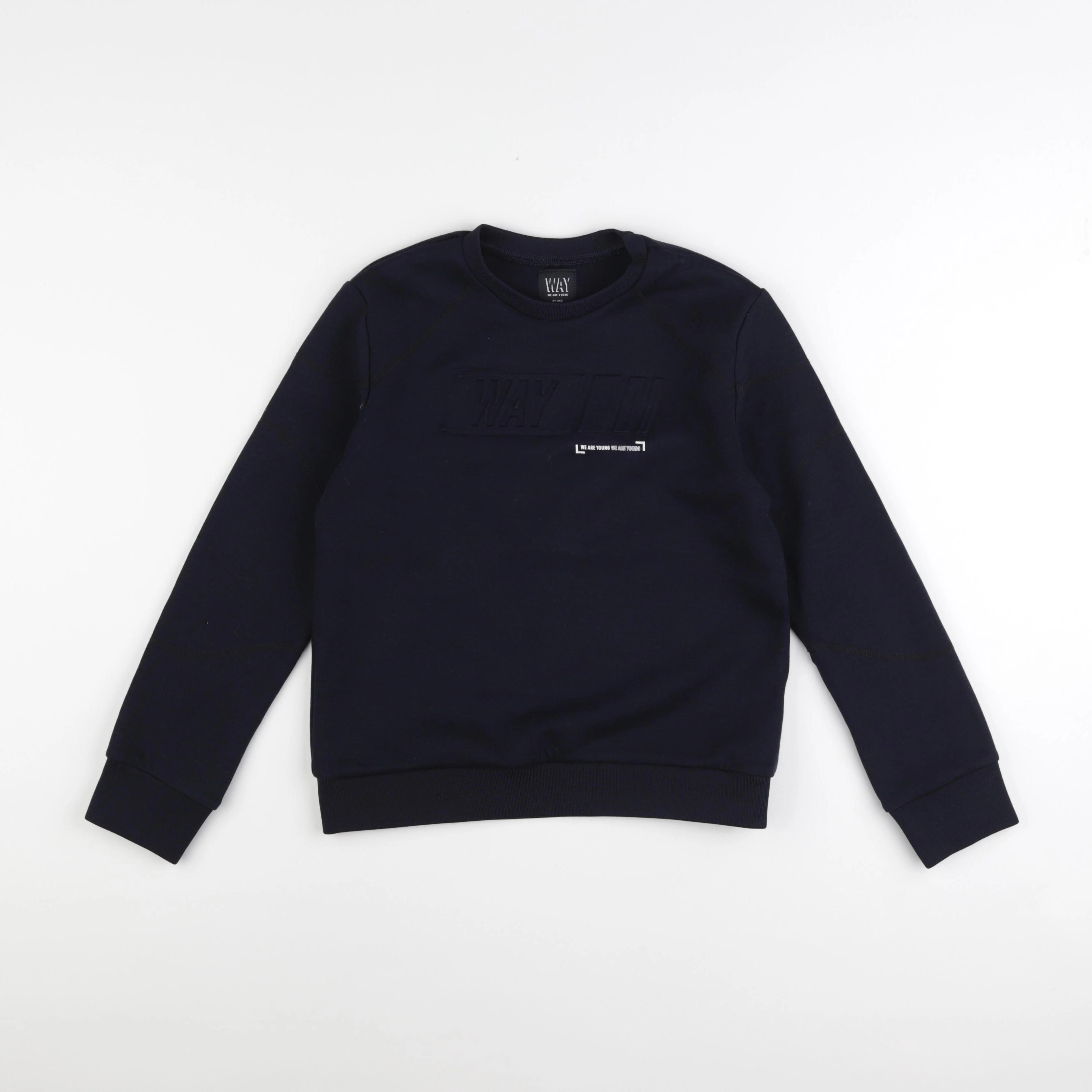 IKKS - sweat bleu - 10 ans