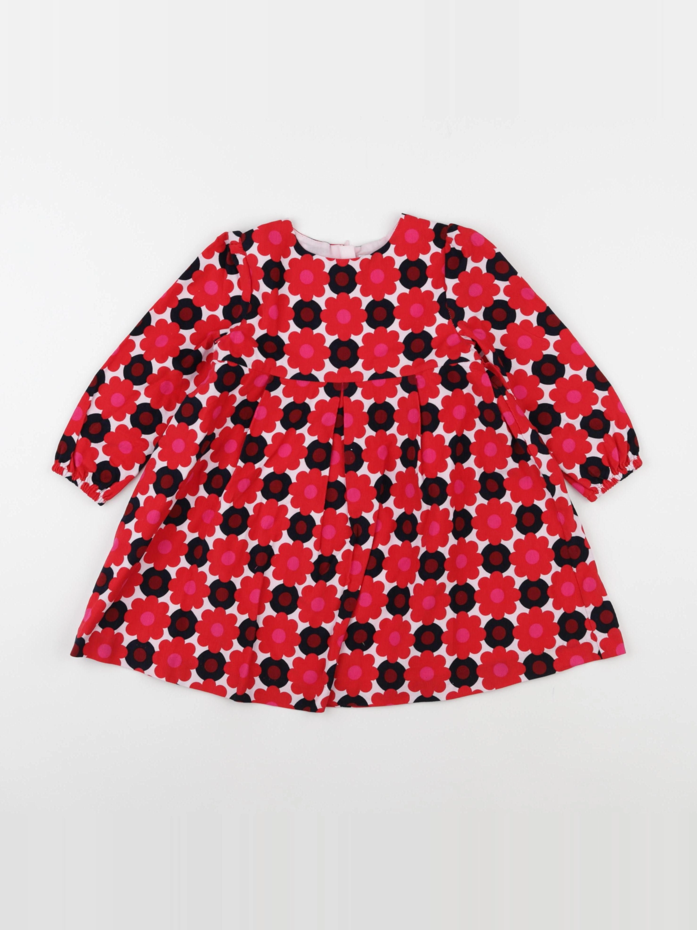 Jacadi - robe rouge - 3 ans