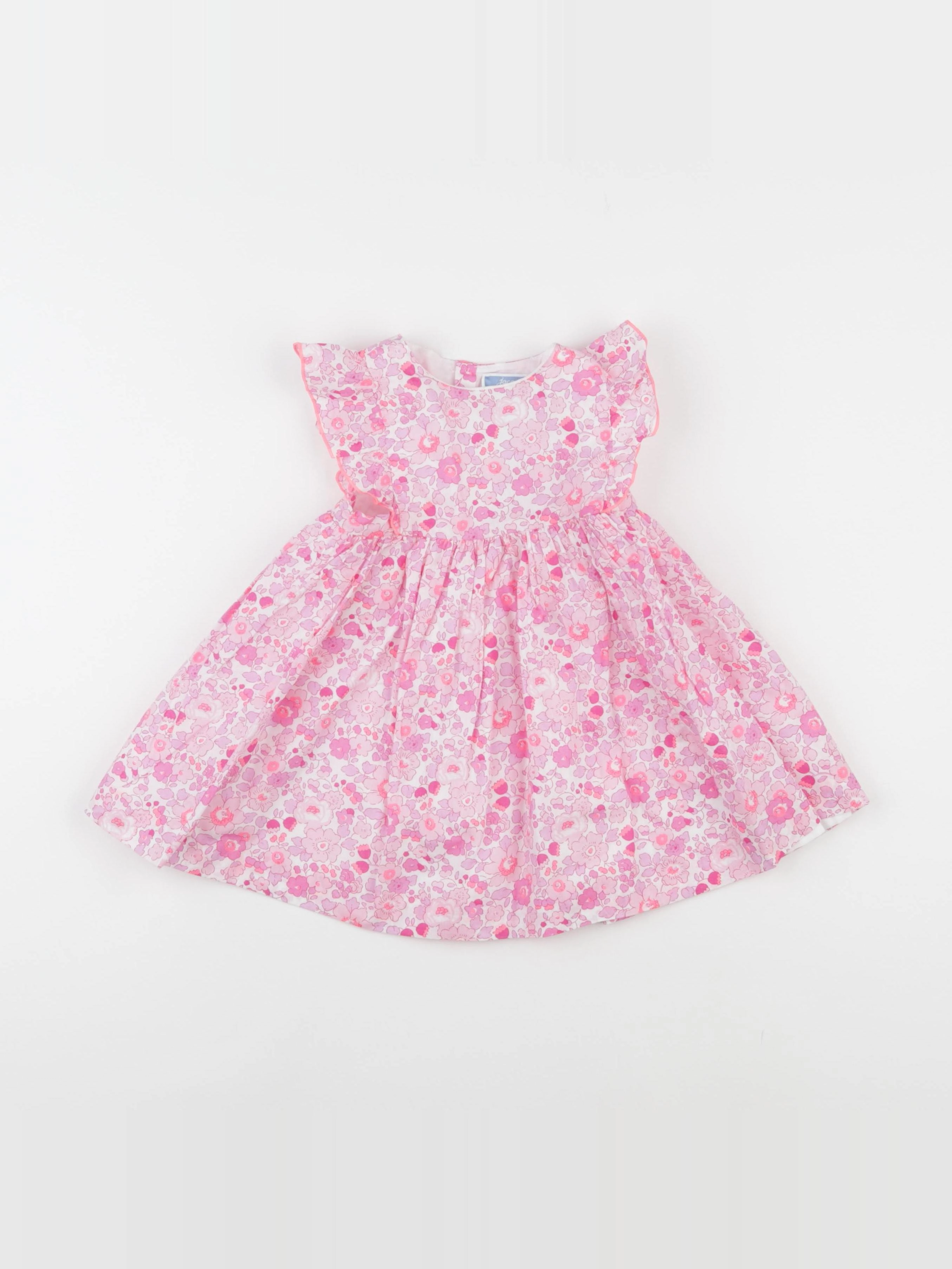 Jacadi - robe liberty rose - 18 mois