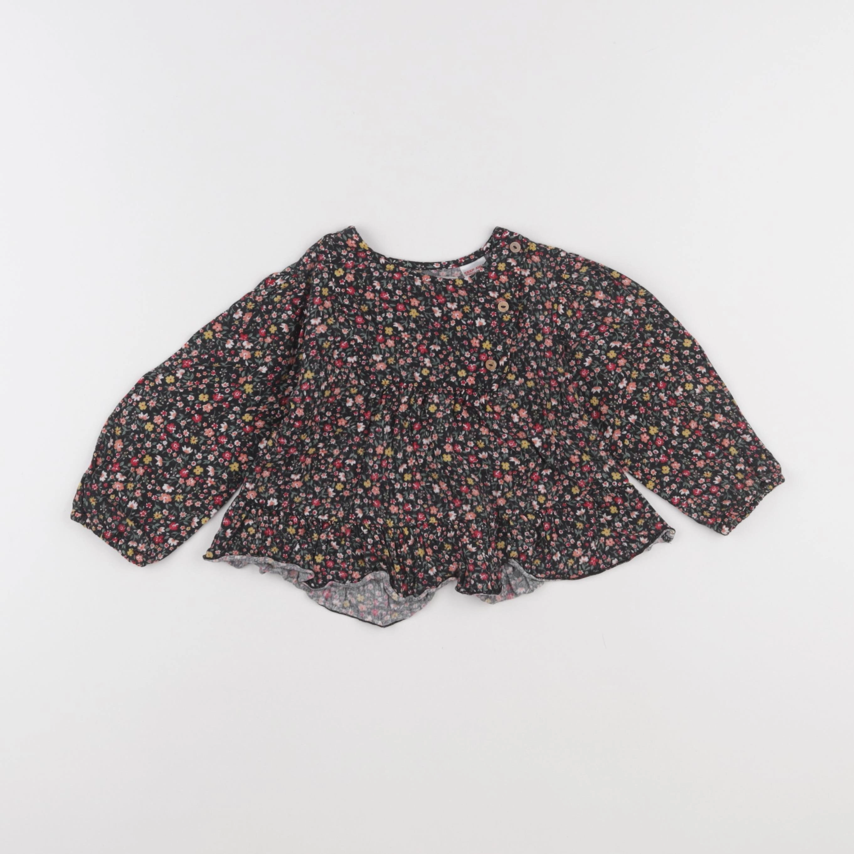 Zara - blouse multicolore - 18/24 mois