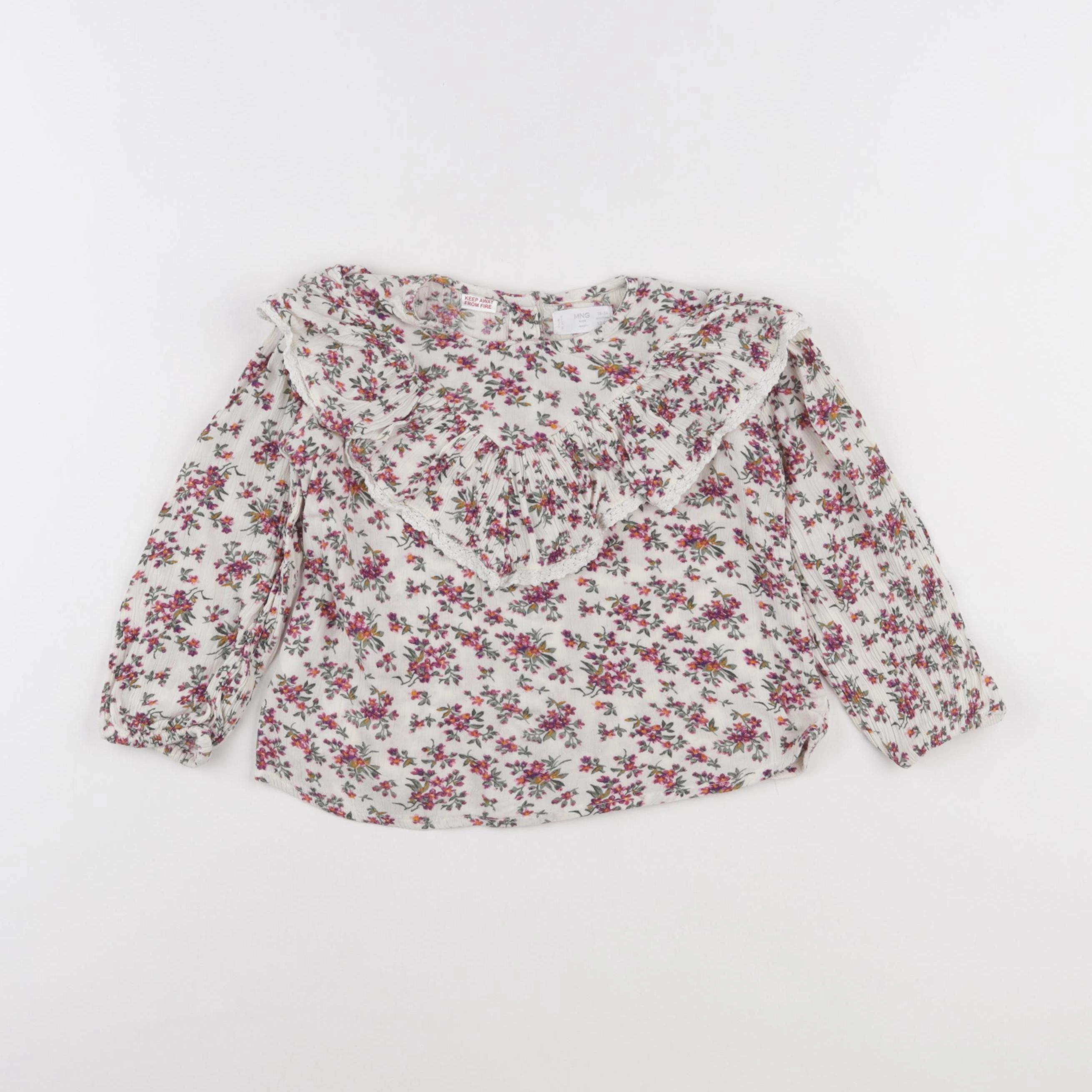 Mango - blouse multicolore - 18/24 mois