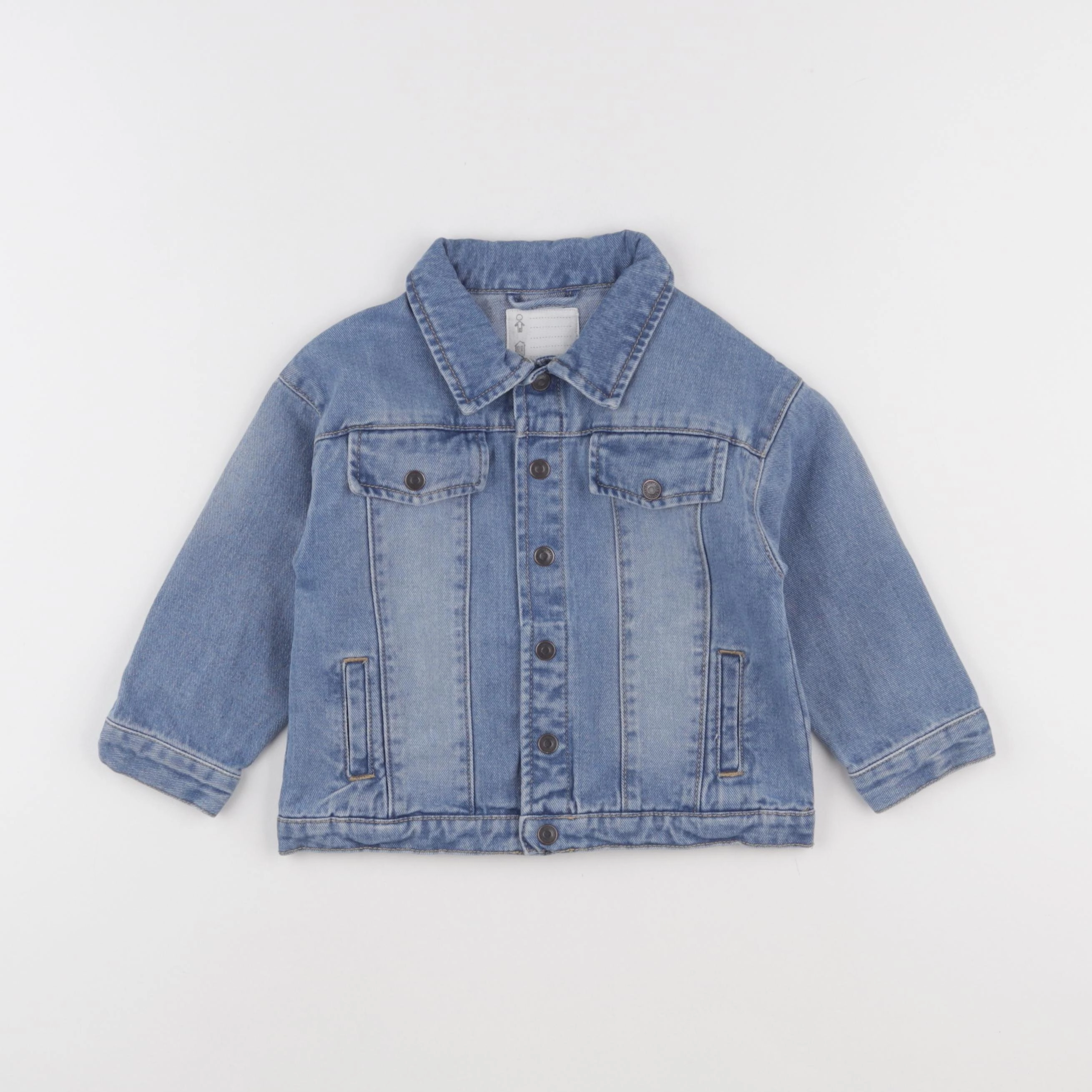 Vertbaudet - veste bleu - 24 mois