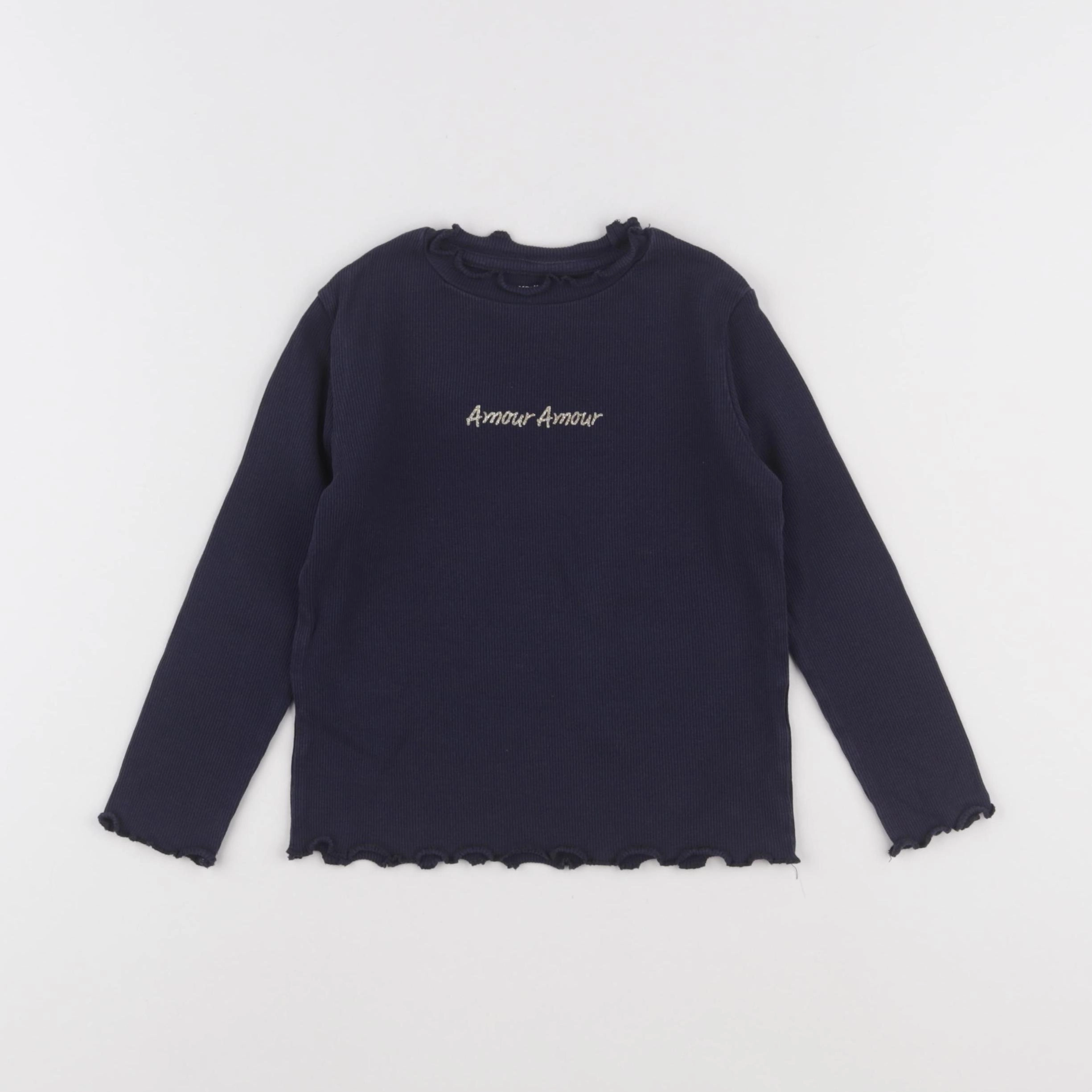 Vertbaudet - tee-shirt bleu, or - 5 ans