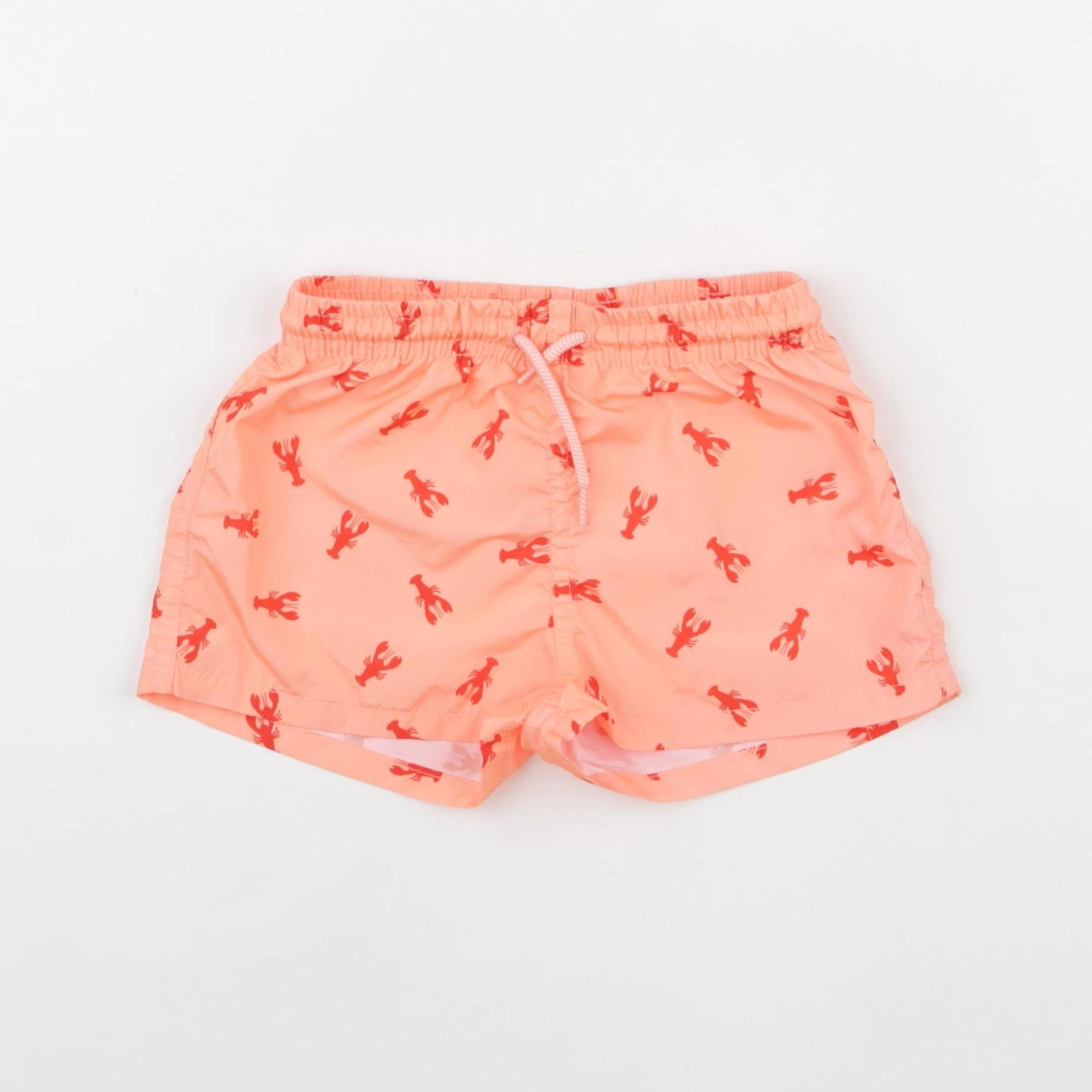 Zara - maillot de bain orange - 2/3 ans