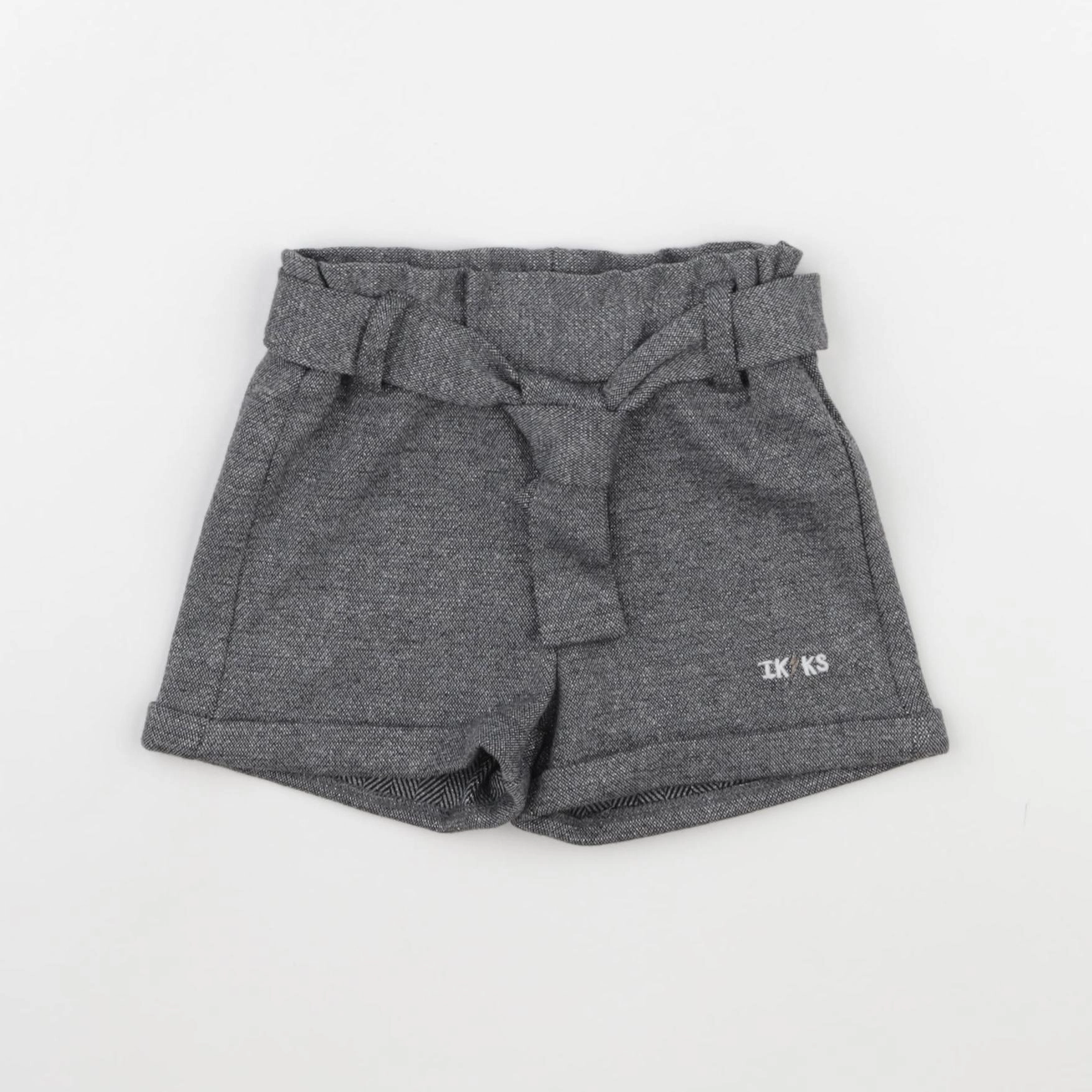 IKKS - short gris - 6 mois