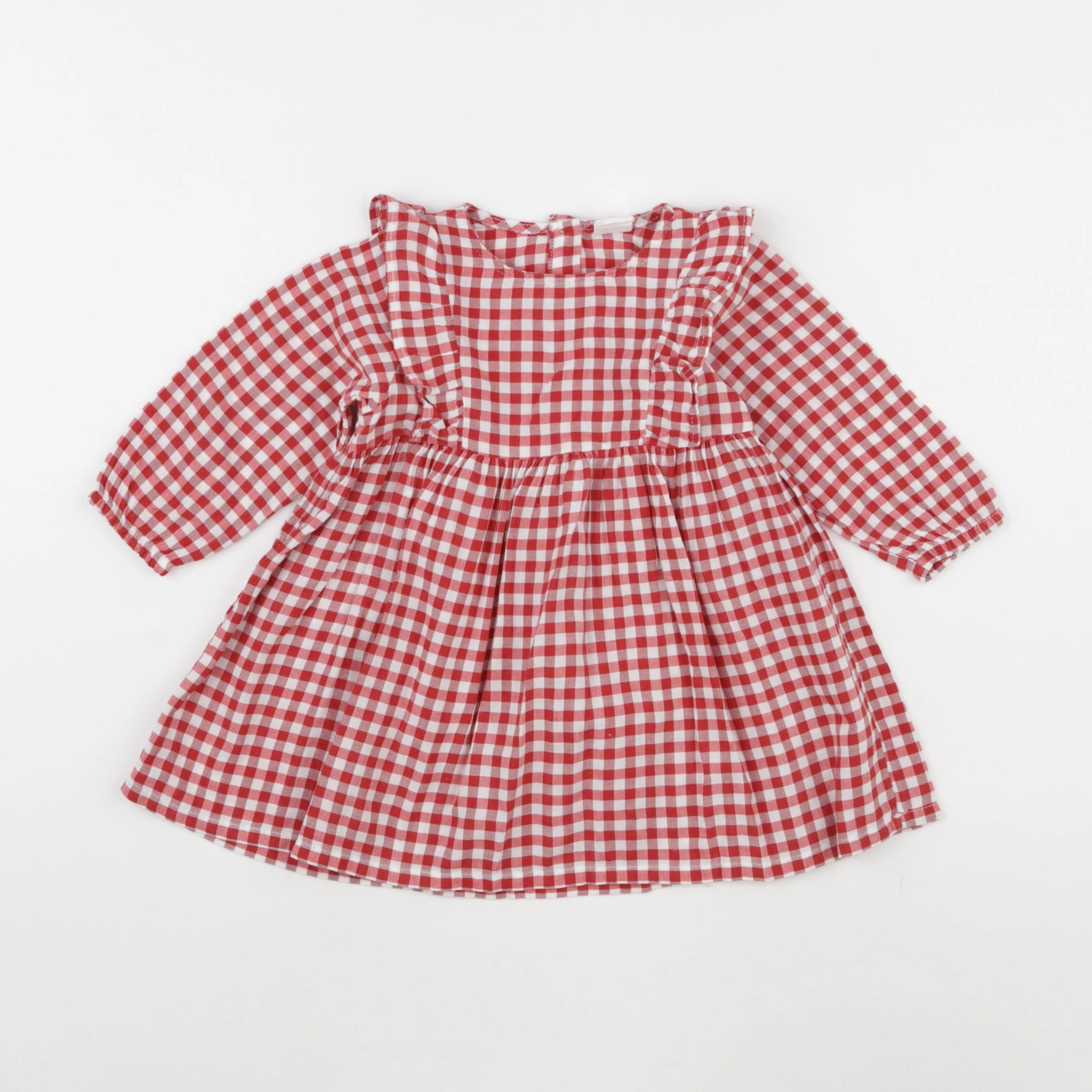 H&M - robe rouge - 9 mois
