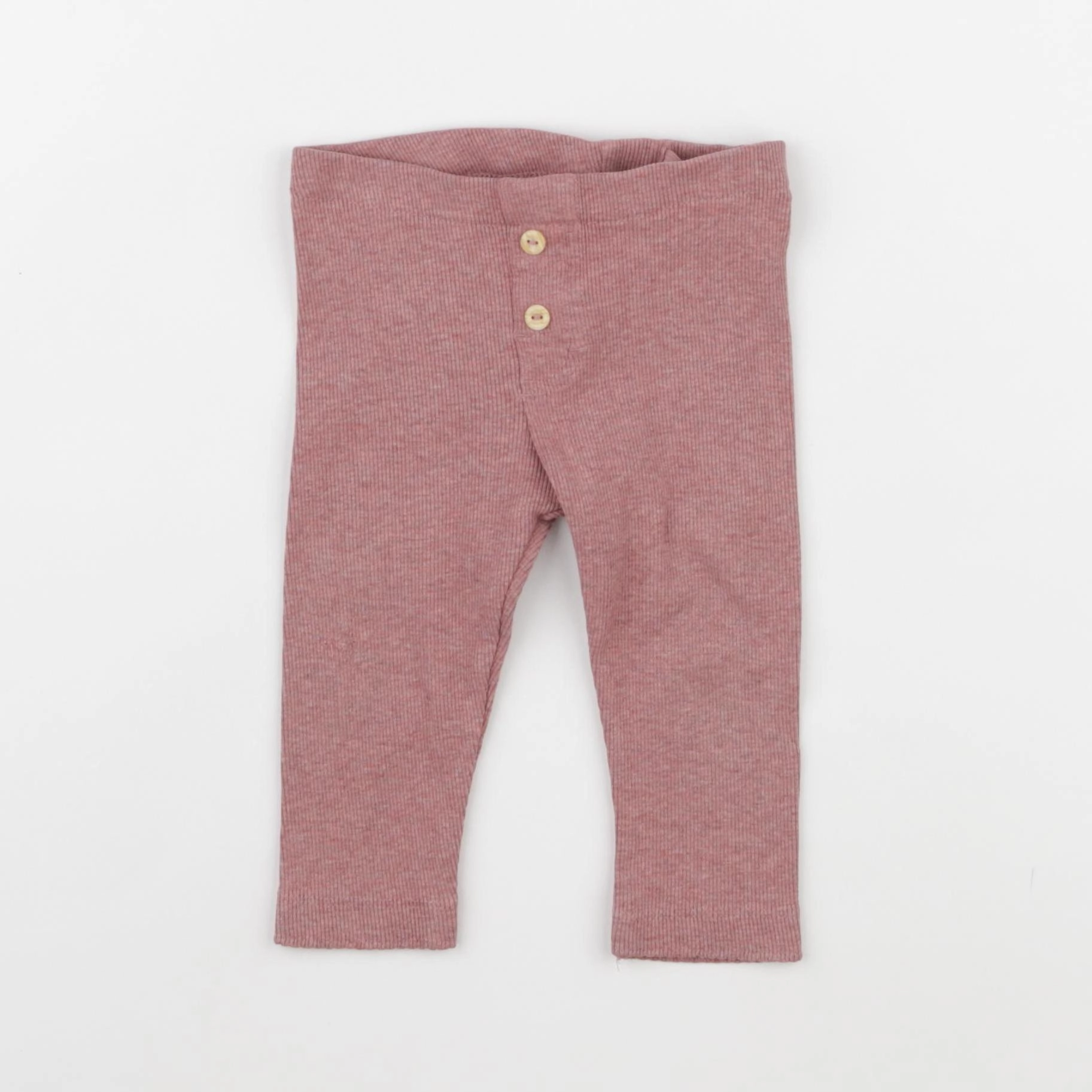H&M - legging rose - 9 mois