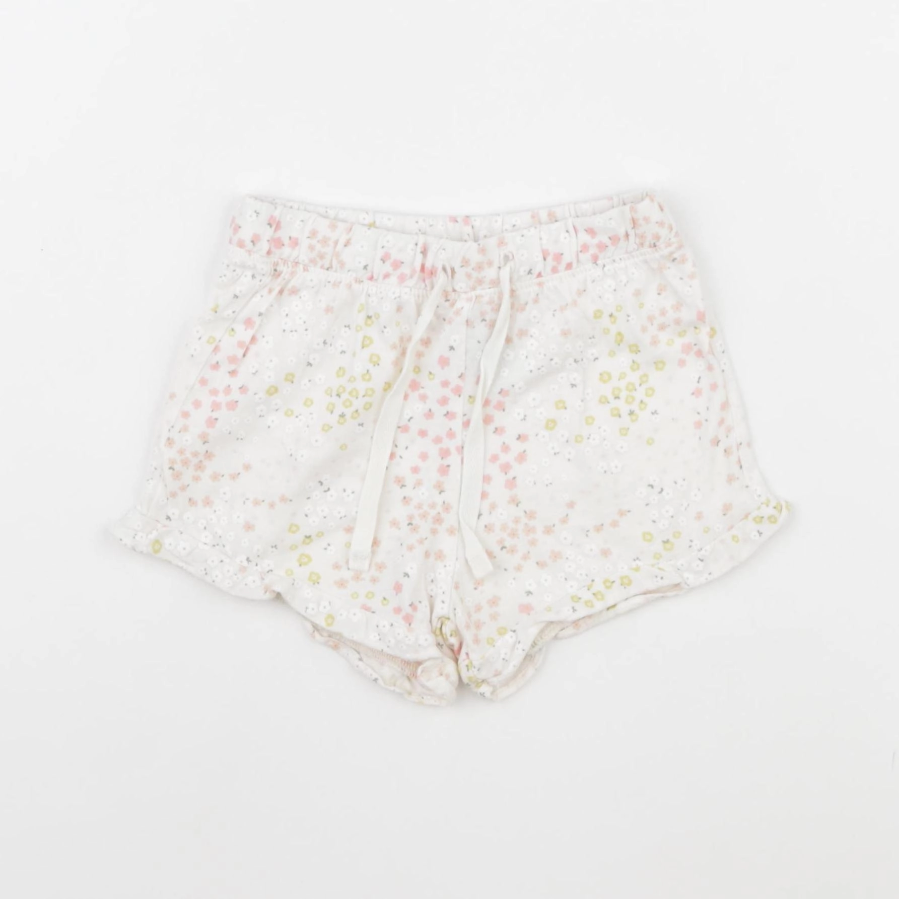 H&M - short blanc - 18 mois
