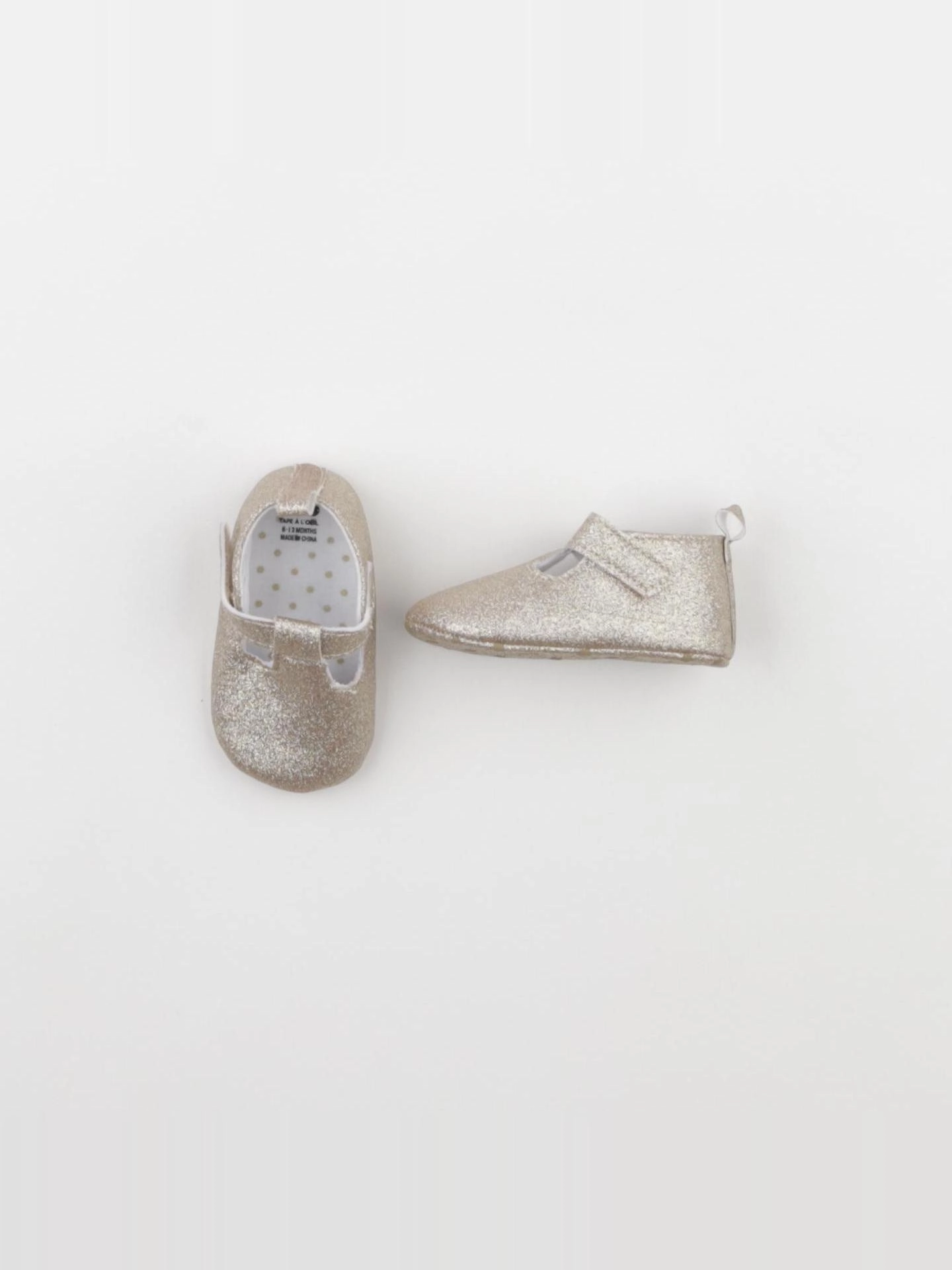 Tape à l'oeil - chaussons or - pointure 19