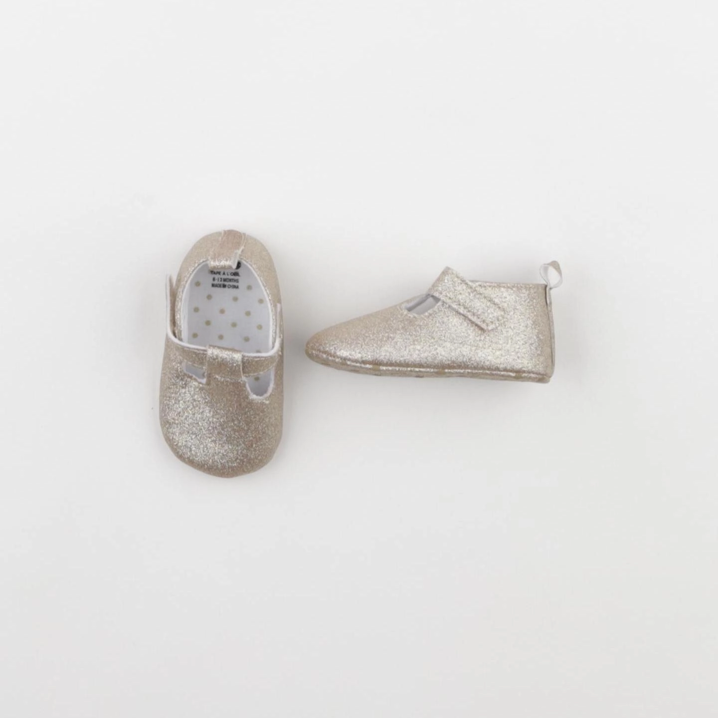 Tape à l'oeil - chaussons or - pointure 19