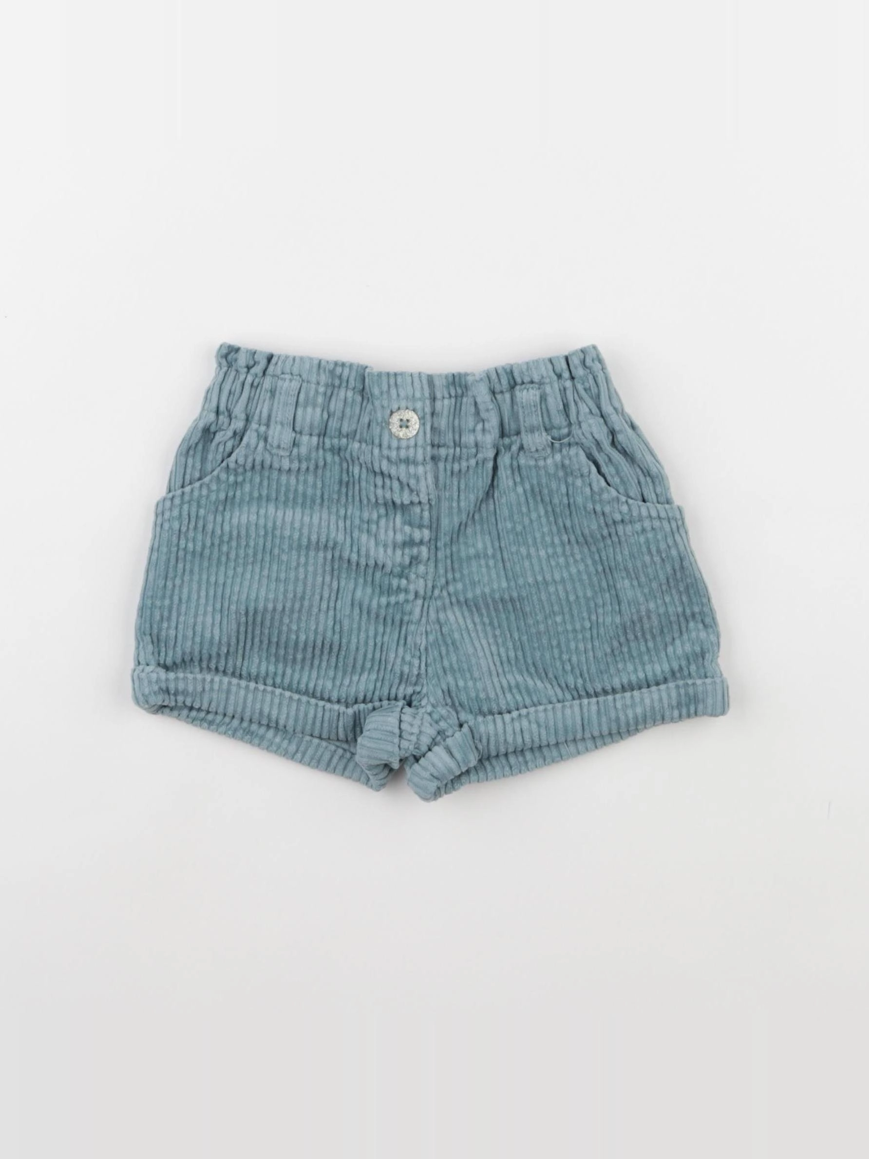 Tape à l'oeil - short bleu - 12 mois