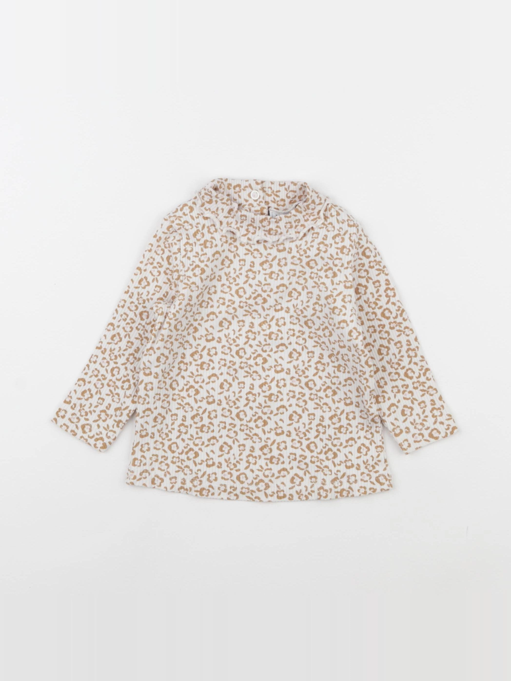 Tape à l'oeil - sous-pull beige - 9 mois