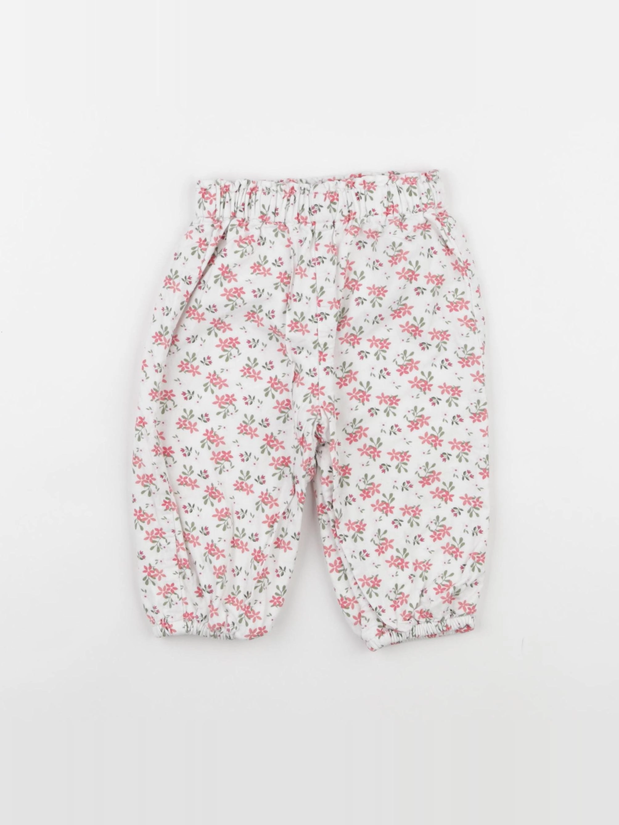 Tape à l'oeil - pantalon blanc - 12 mois