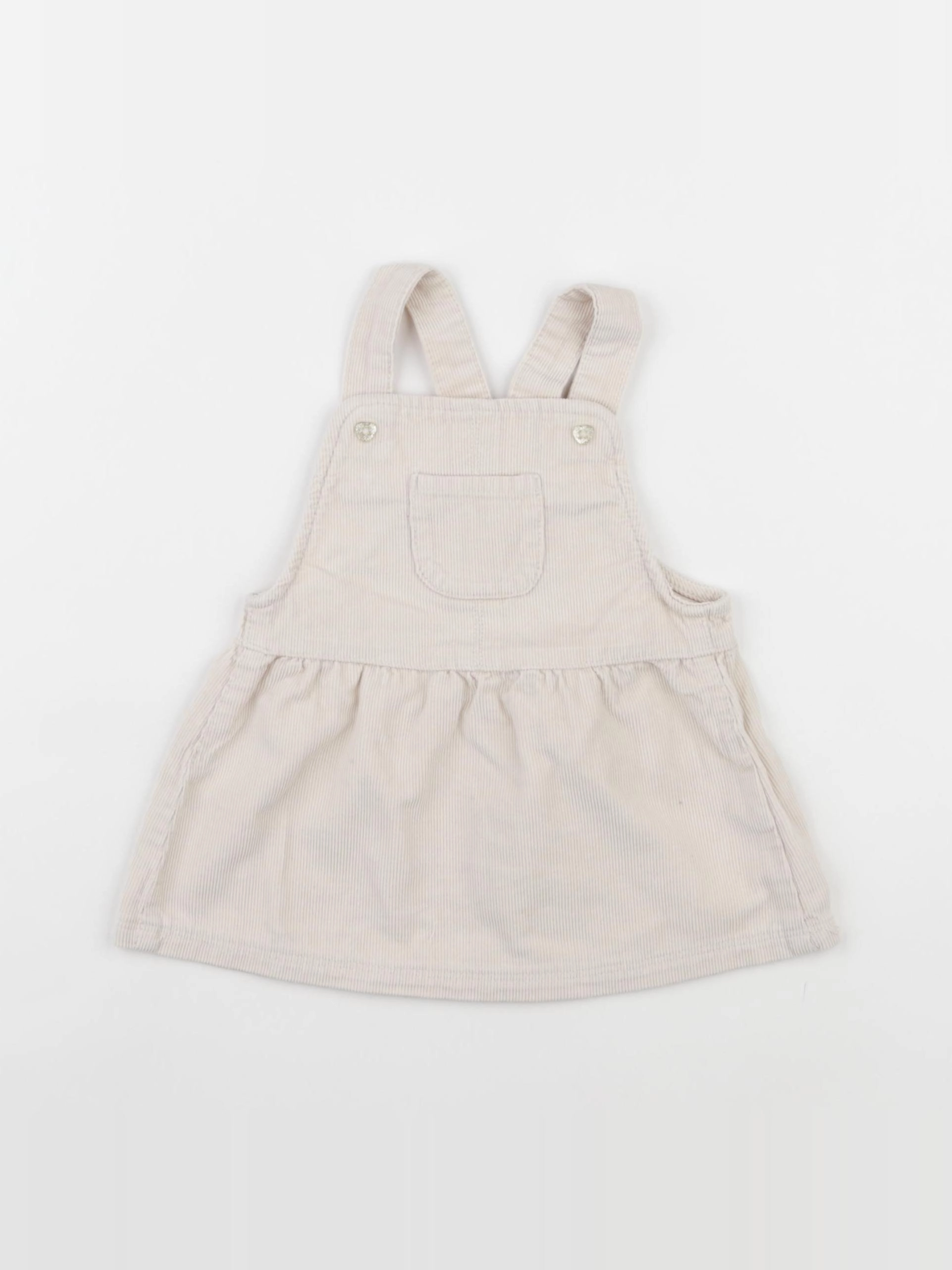 Tape à l'oeil - robe beige - 9 mois