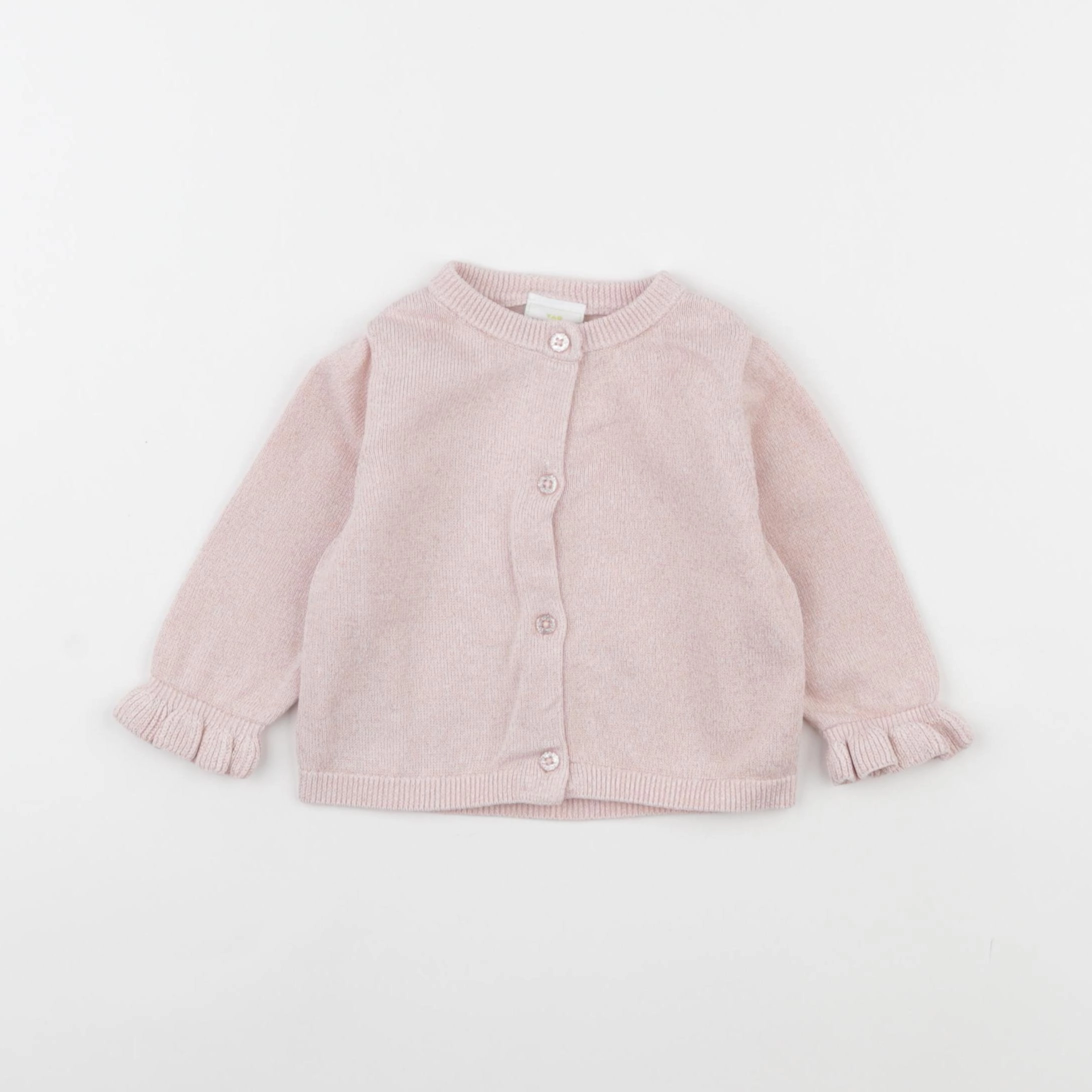 Tape à l'oeil - gilet rose - 9 mois