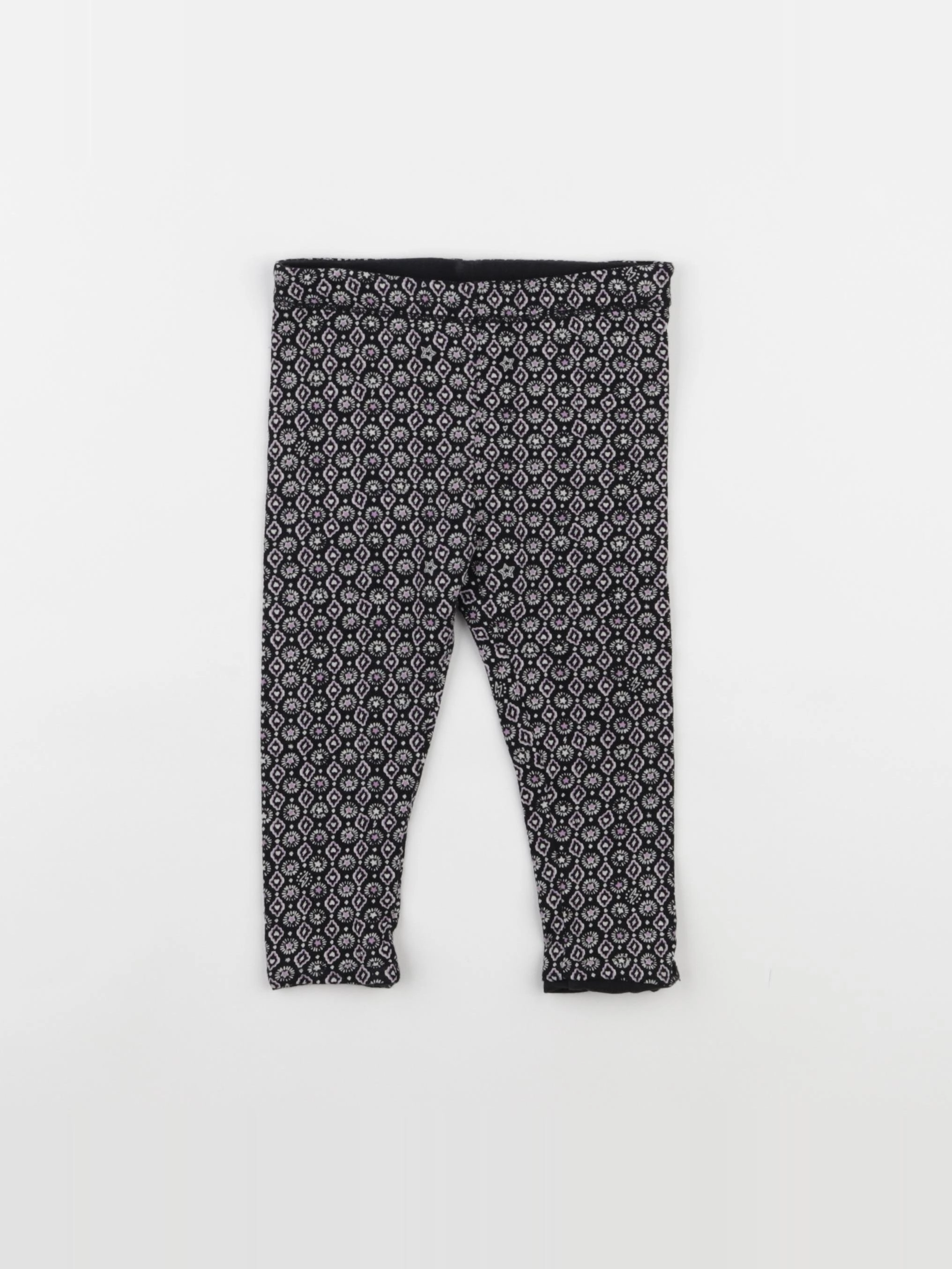 IKKS - legging noir - 18 mois