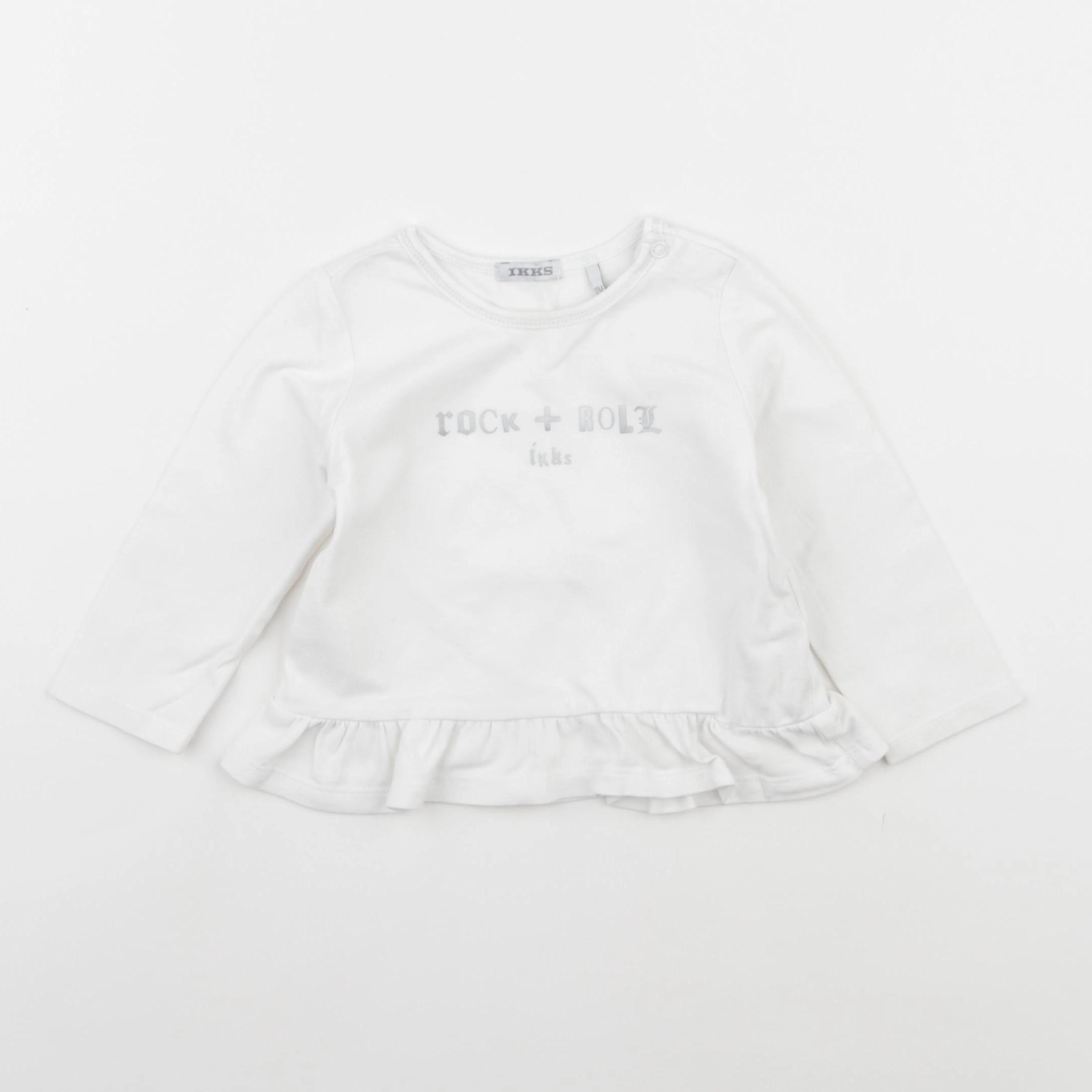 IKKS - tee-shirt blanc - 12 mois
