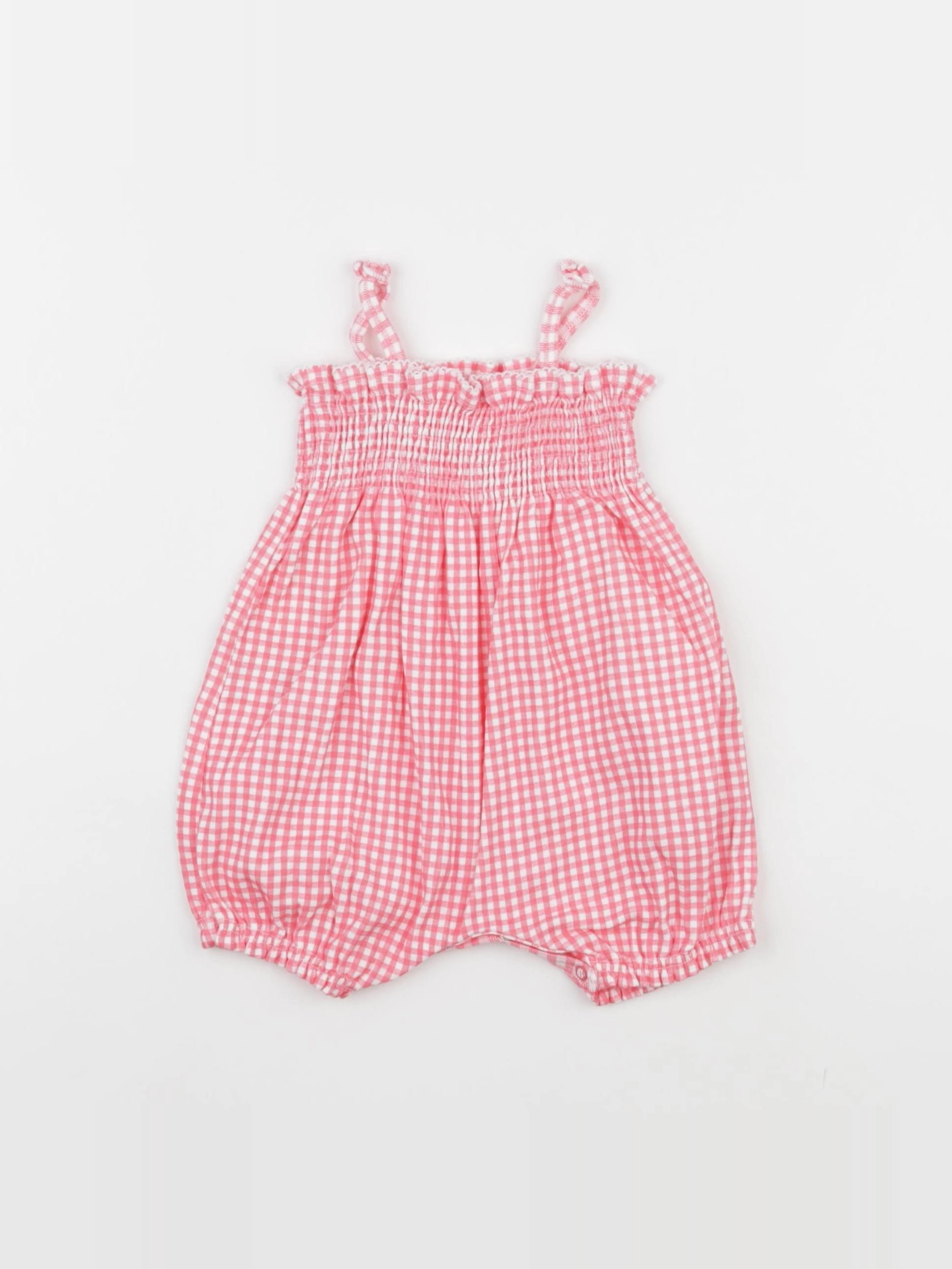 Petit Bateau - combinaison rose - 3 mois