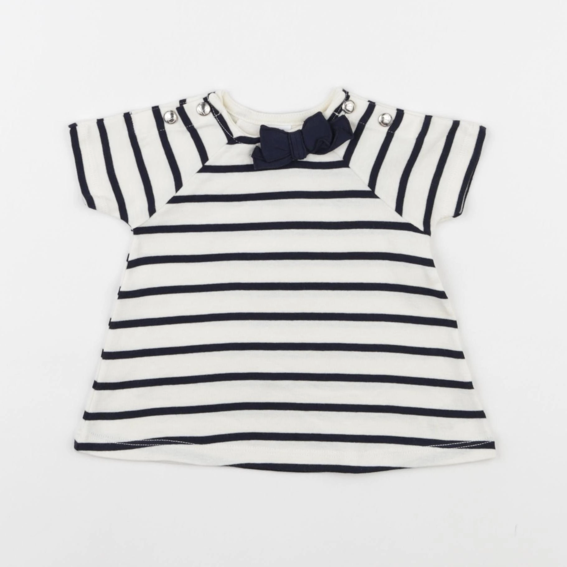 Petit Bateau - tee-shirt beige - 12 mois