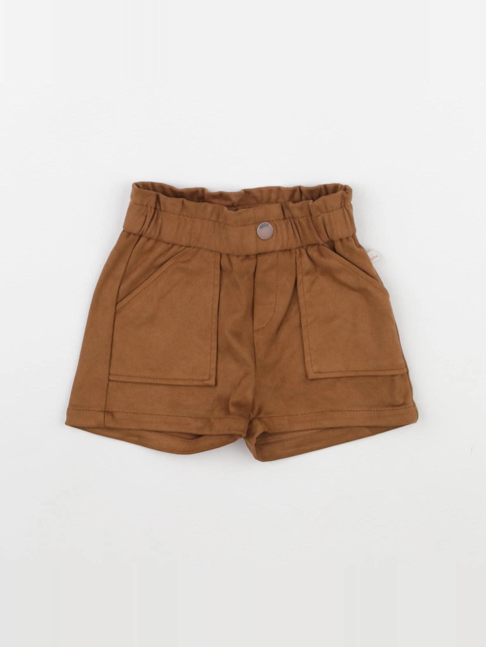 IKKS - short marron - 6 mois