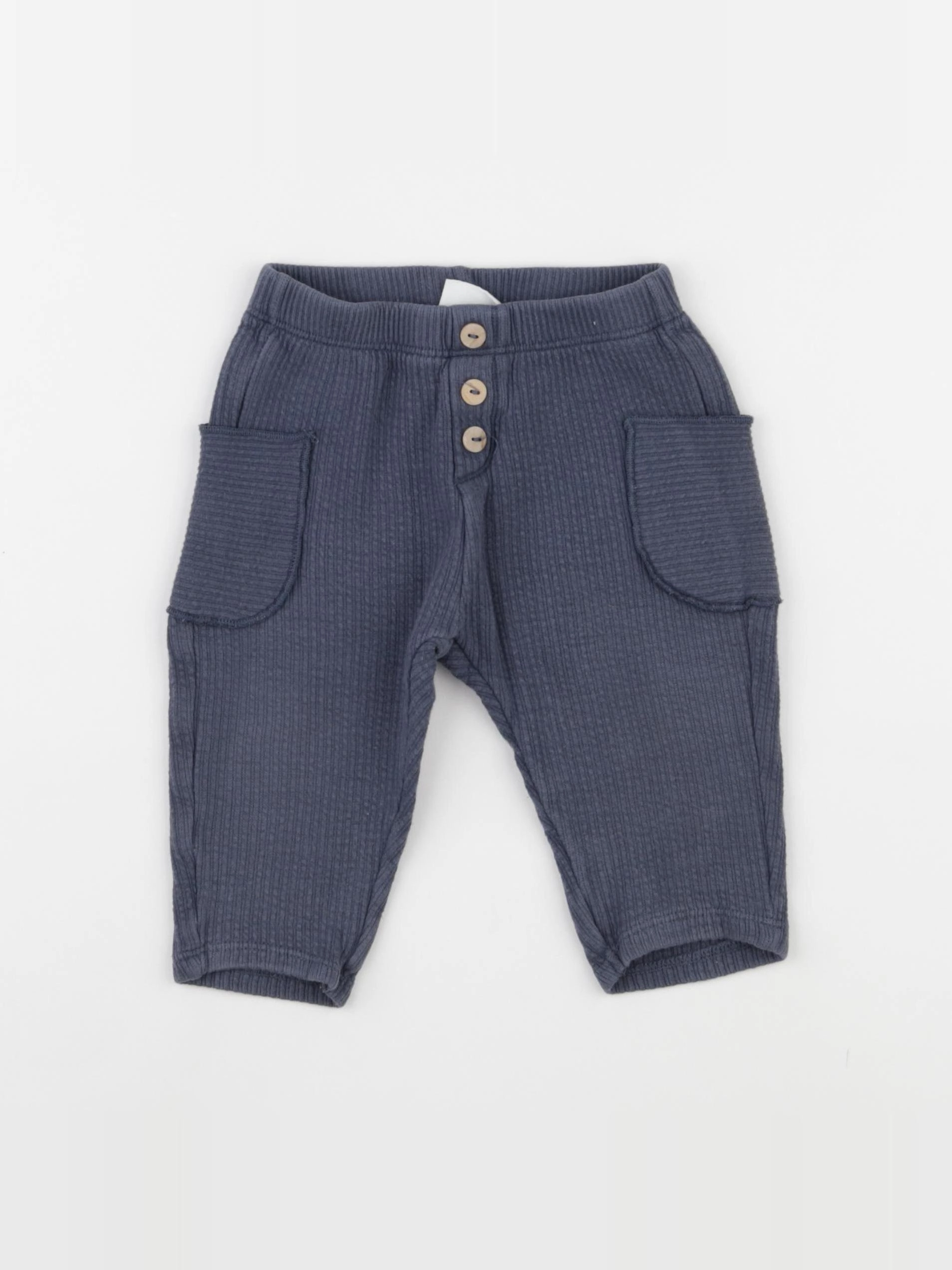 Zara - pantalon bleu - 9/12 mois