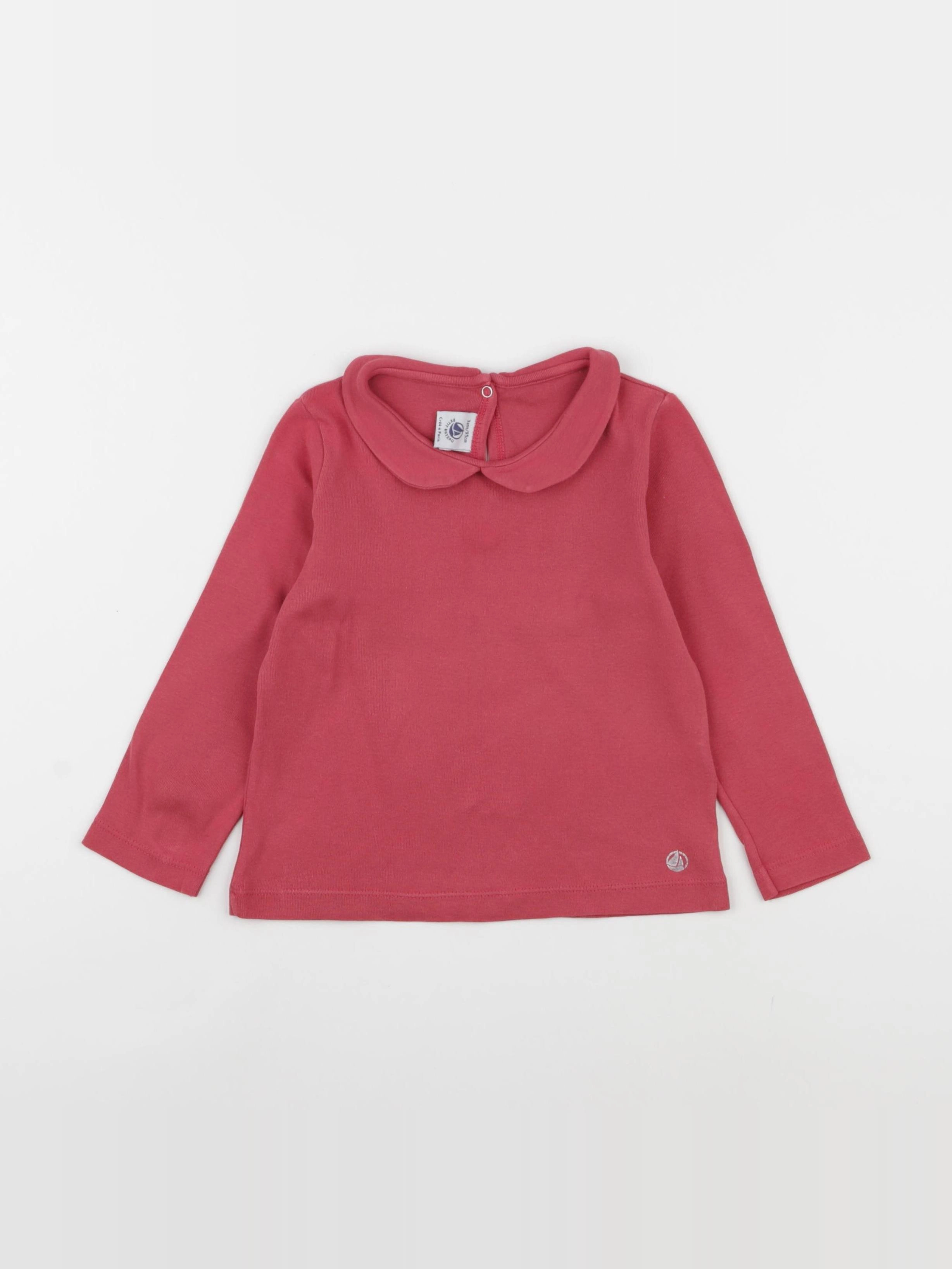 Petit Bateau - blouse rose - 3 ans