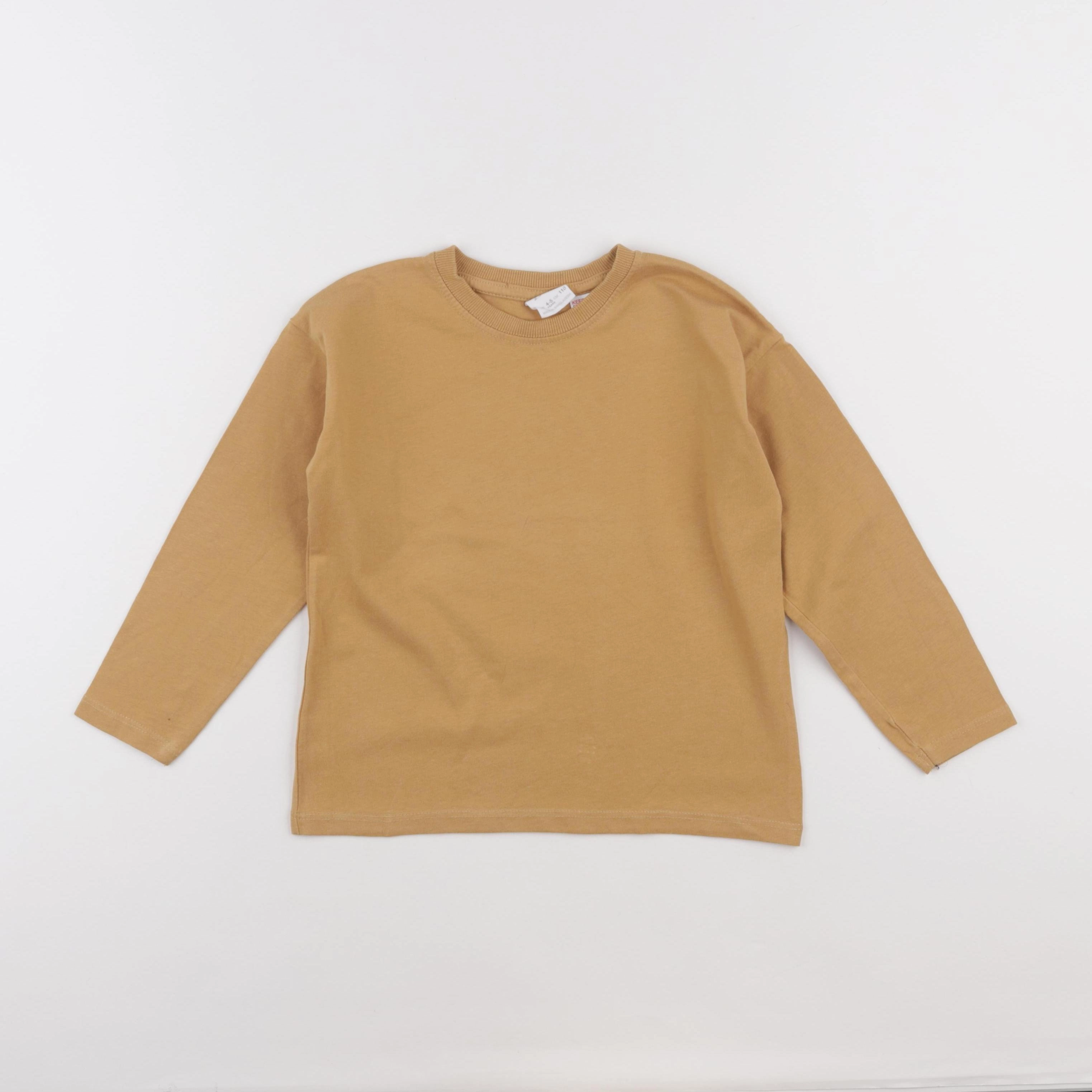 Zara - tee-shirt jaune - 4/5 ans