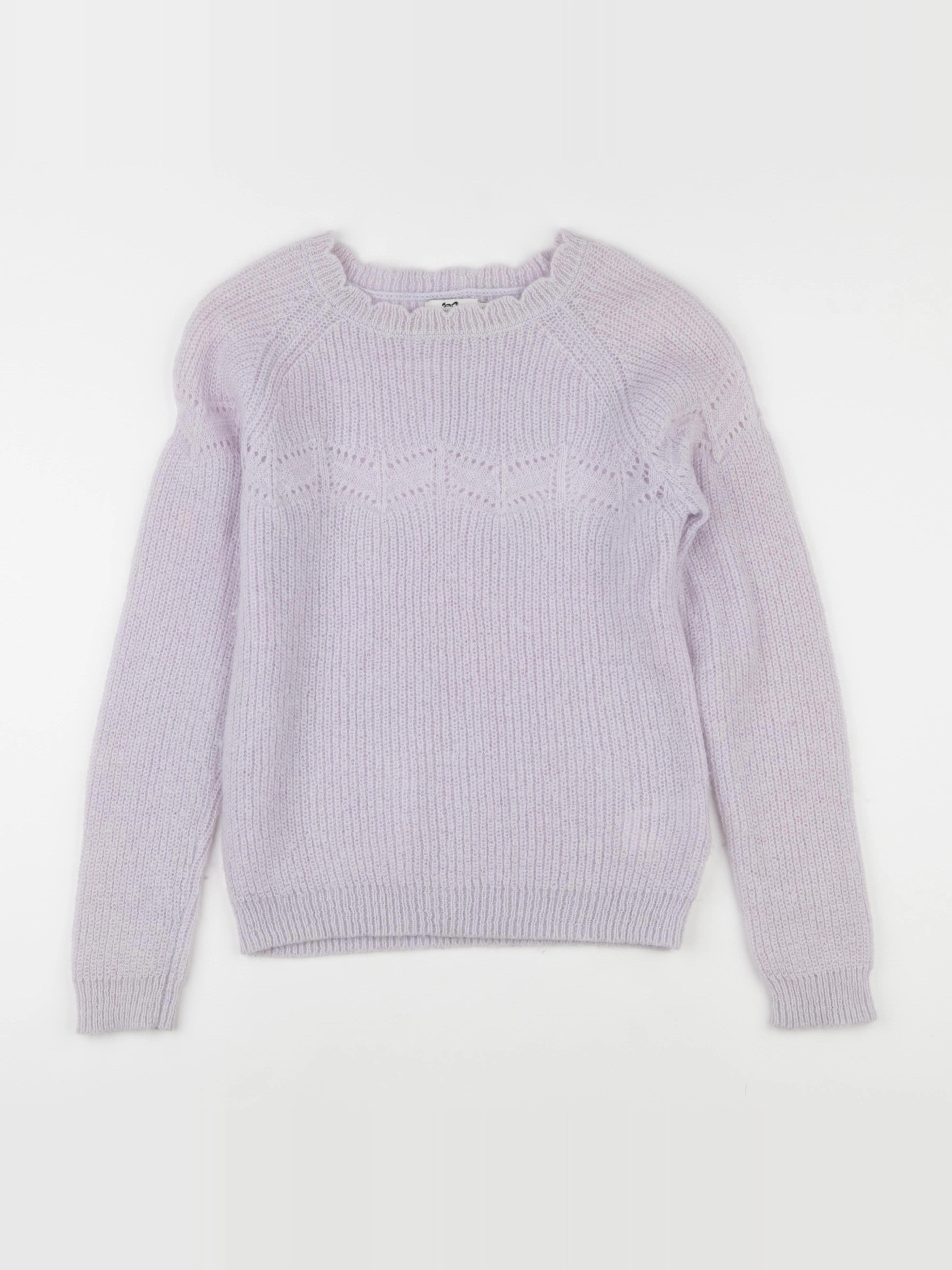 Cyrillus - pull violet - 12 ans