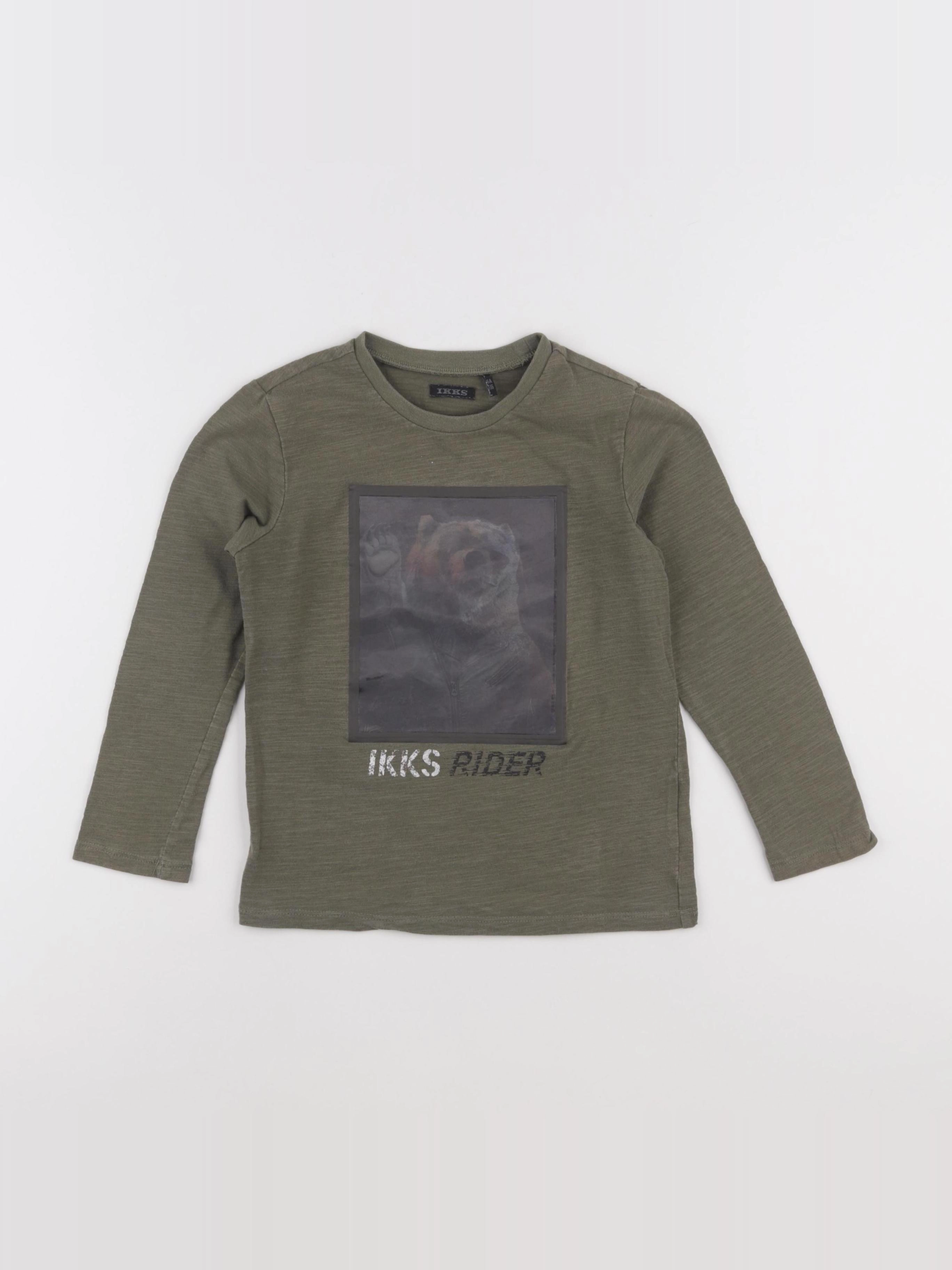 IKKS - tee-shirt vert - 6 ans