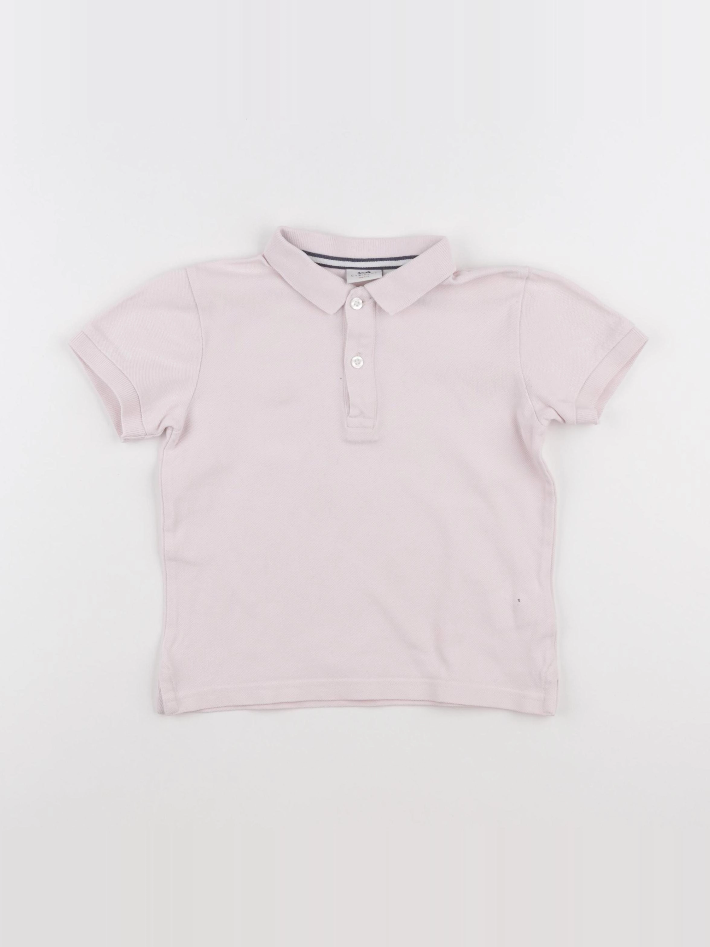 Cyrillus - polo rose - 6 ans