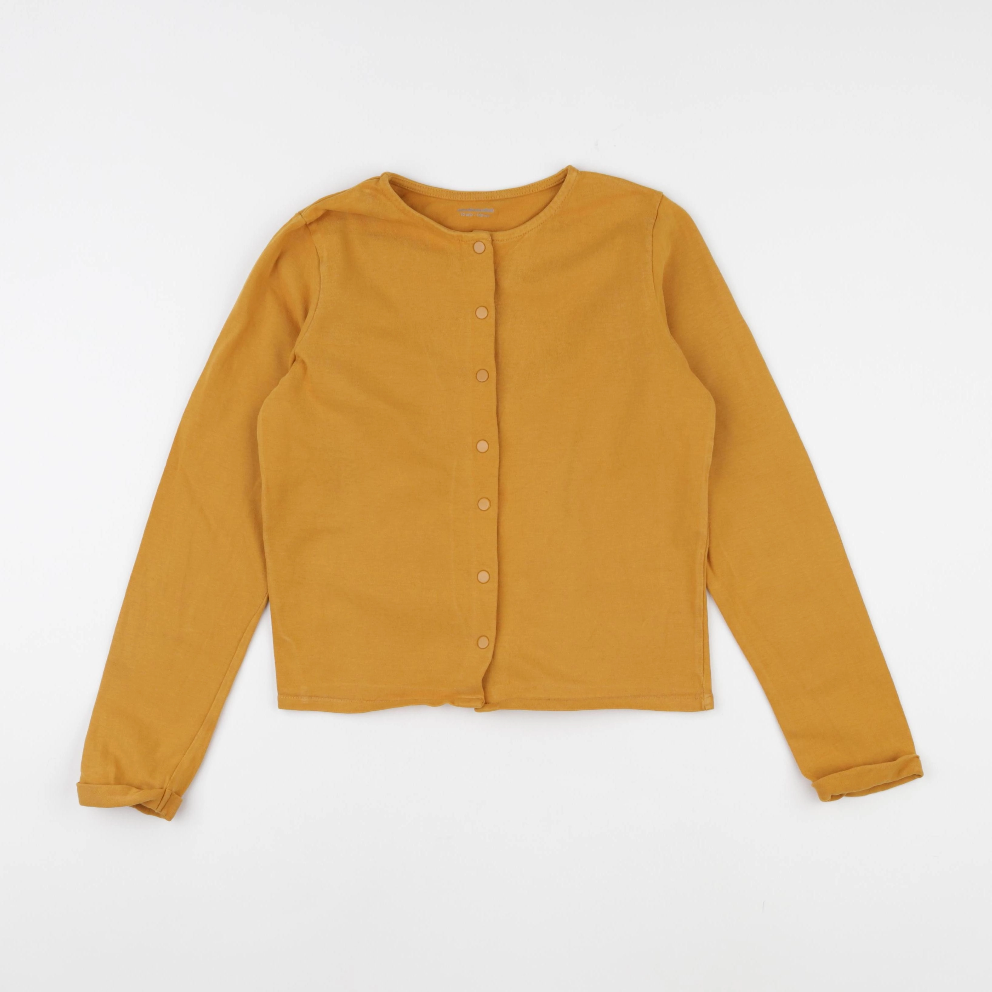 Vertbaudet - gilet jaune - 10 ans