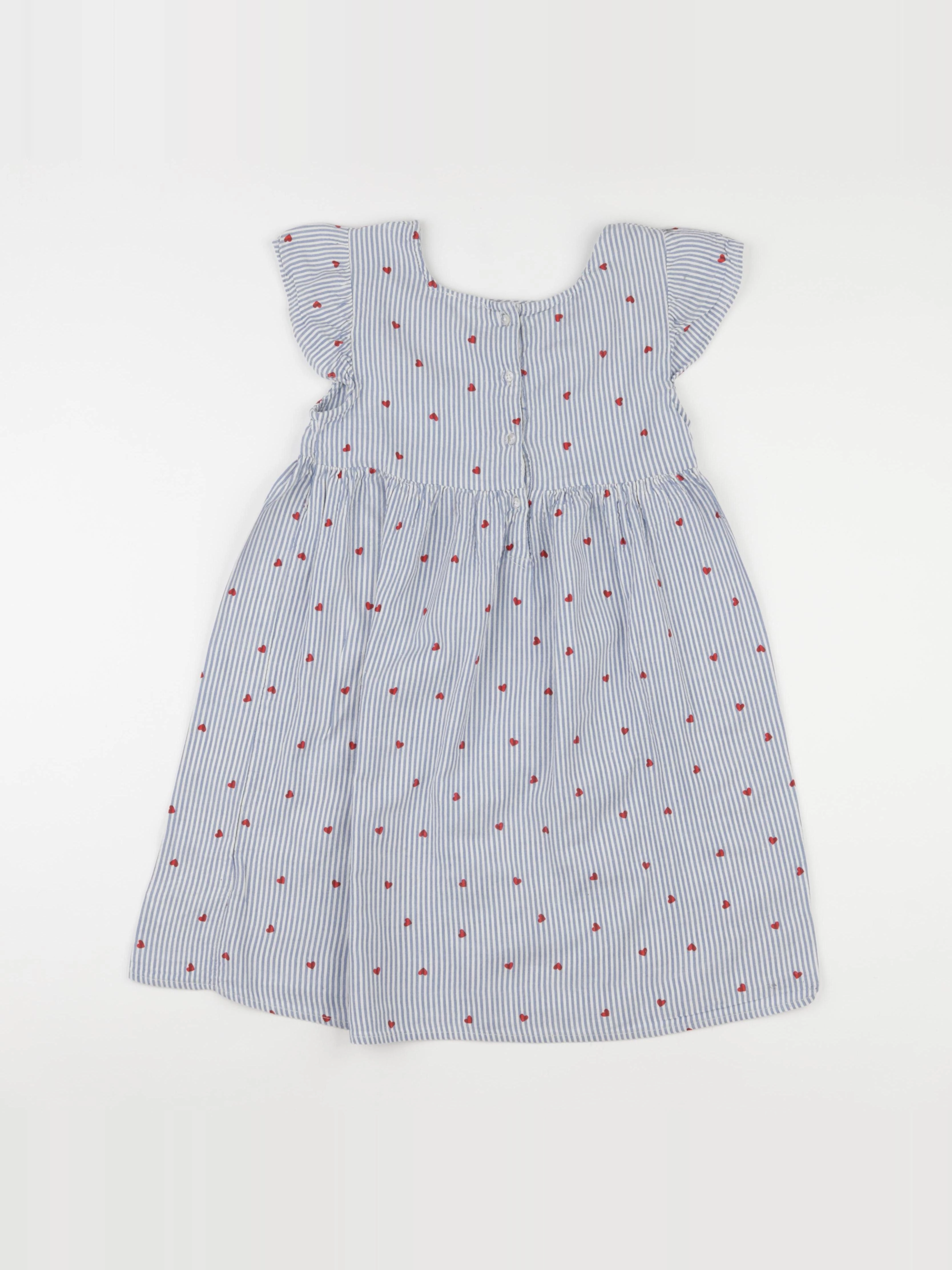 Vertbaudet - robe bleu - 9 ans