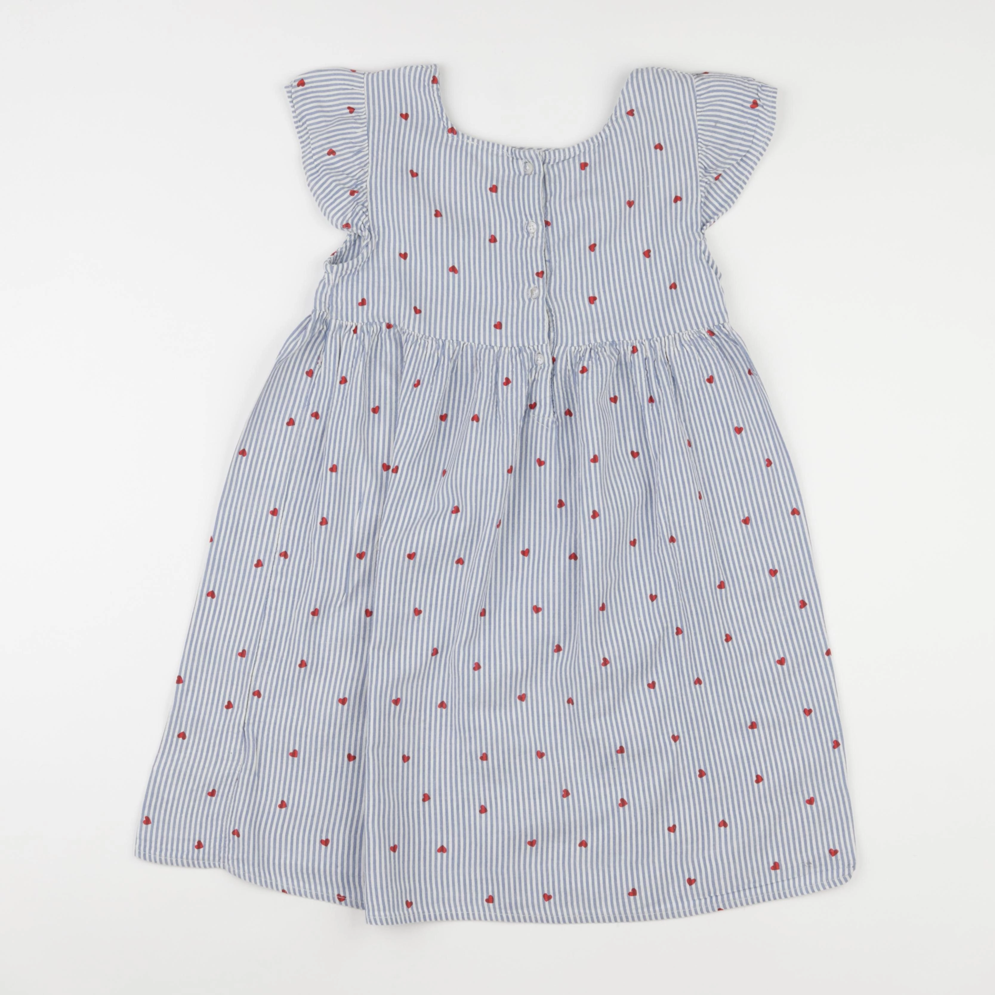 Vertbaudet - robe bleu - 9 ans