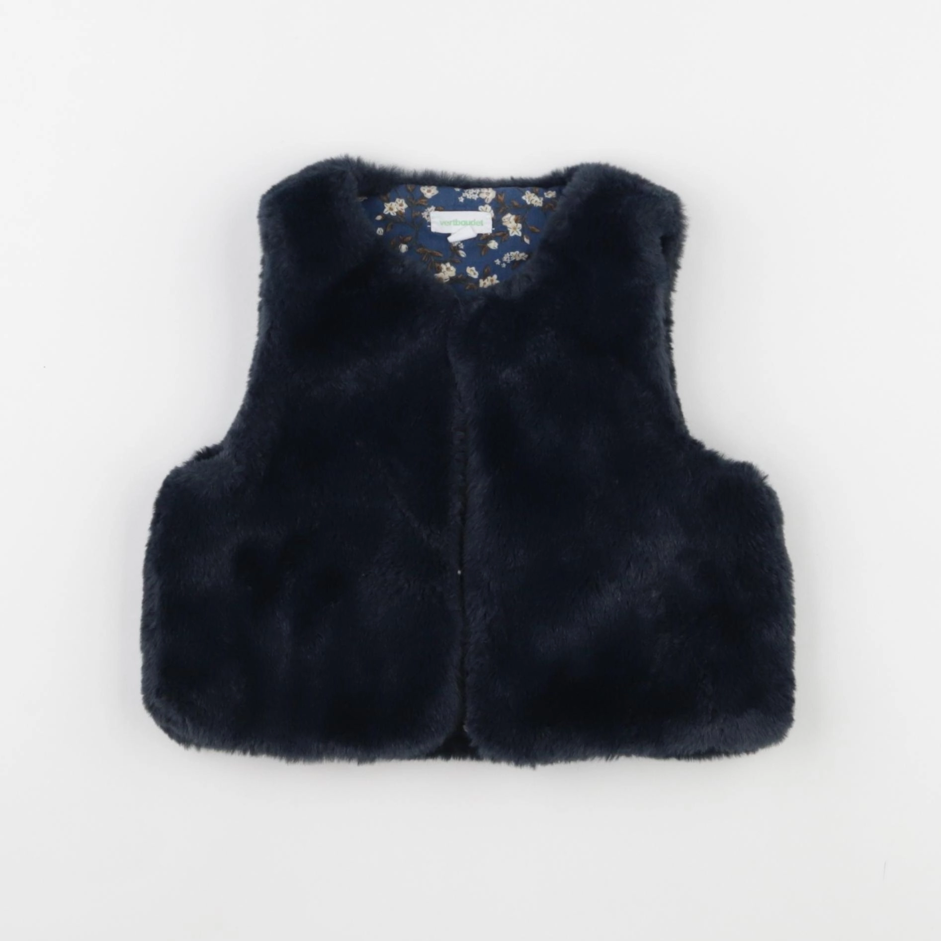 Vertbaudet - gilet bleu - 18 mois