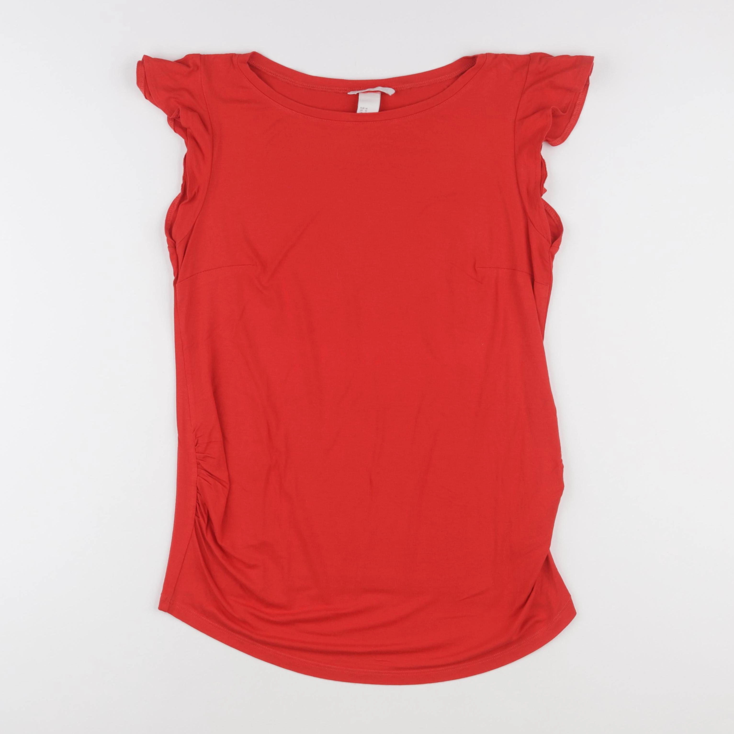 H&M - tee-shirt grossesse rouge - 42