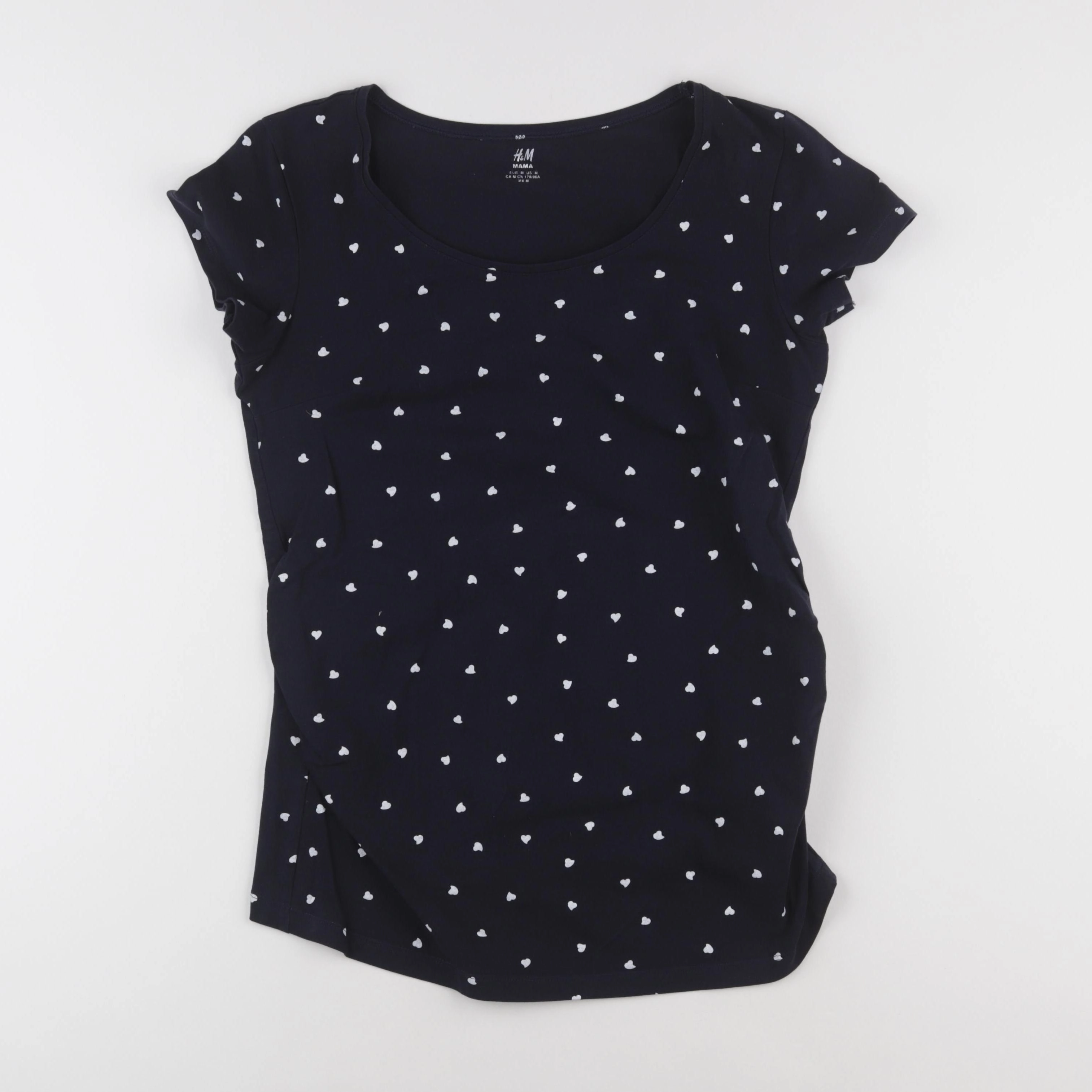 H&M - tee-shirt grossesse bleu - 40 à 42
