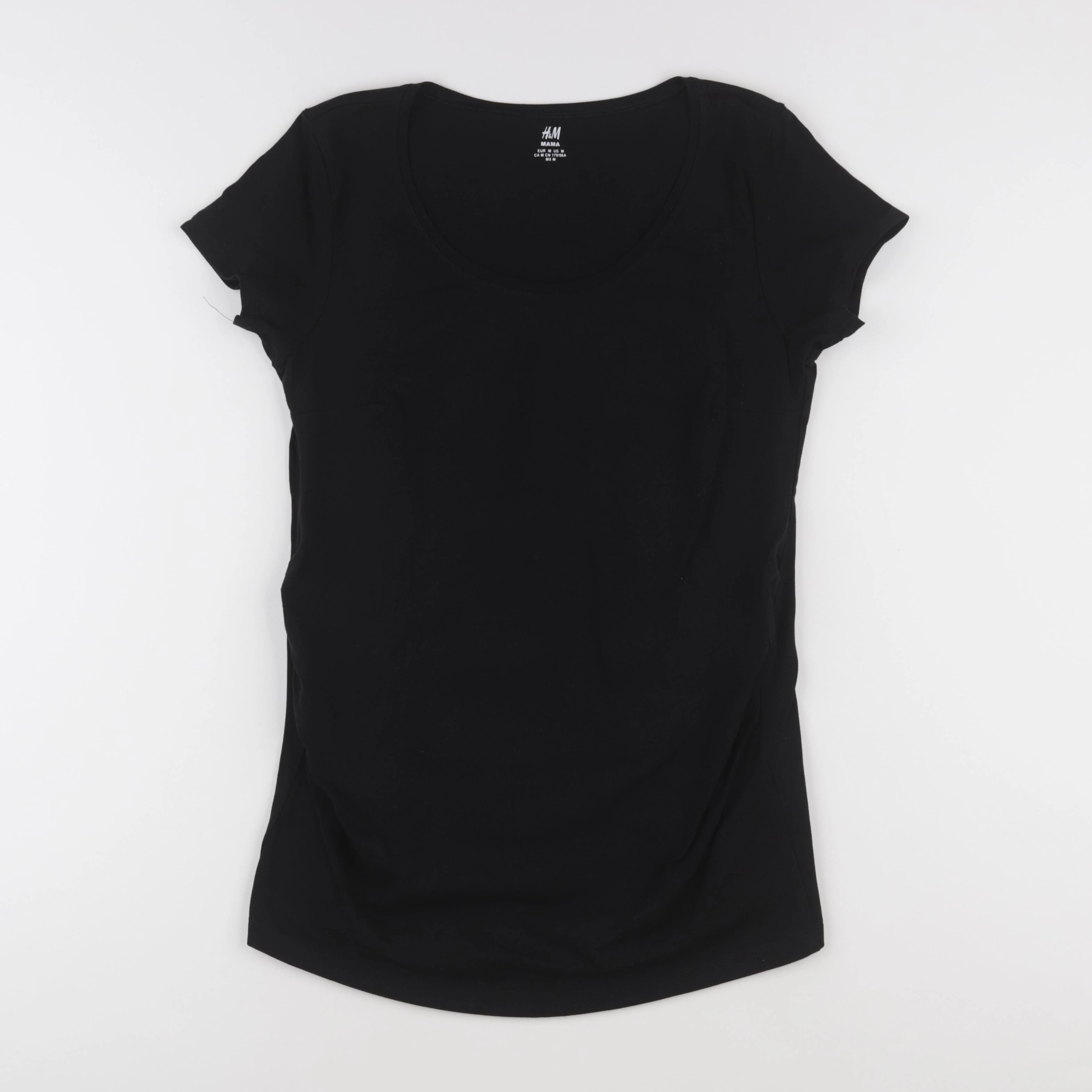 H&M - tee-shirt grossesse noir - 40 à 42