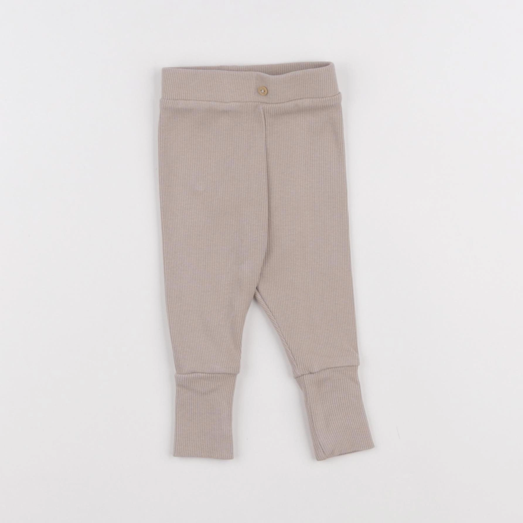 Vertbaudet - legging marron - 3 mois