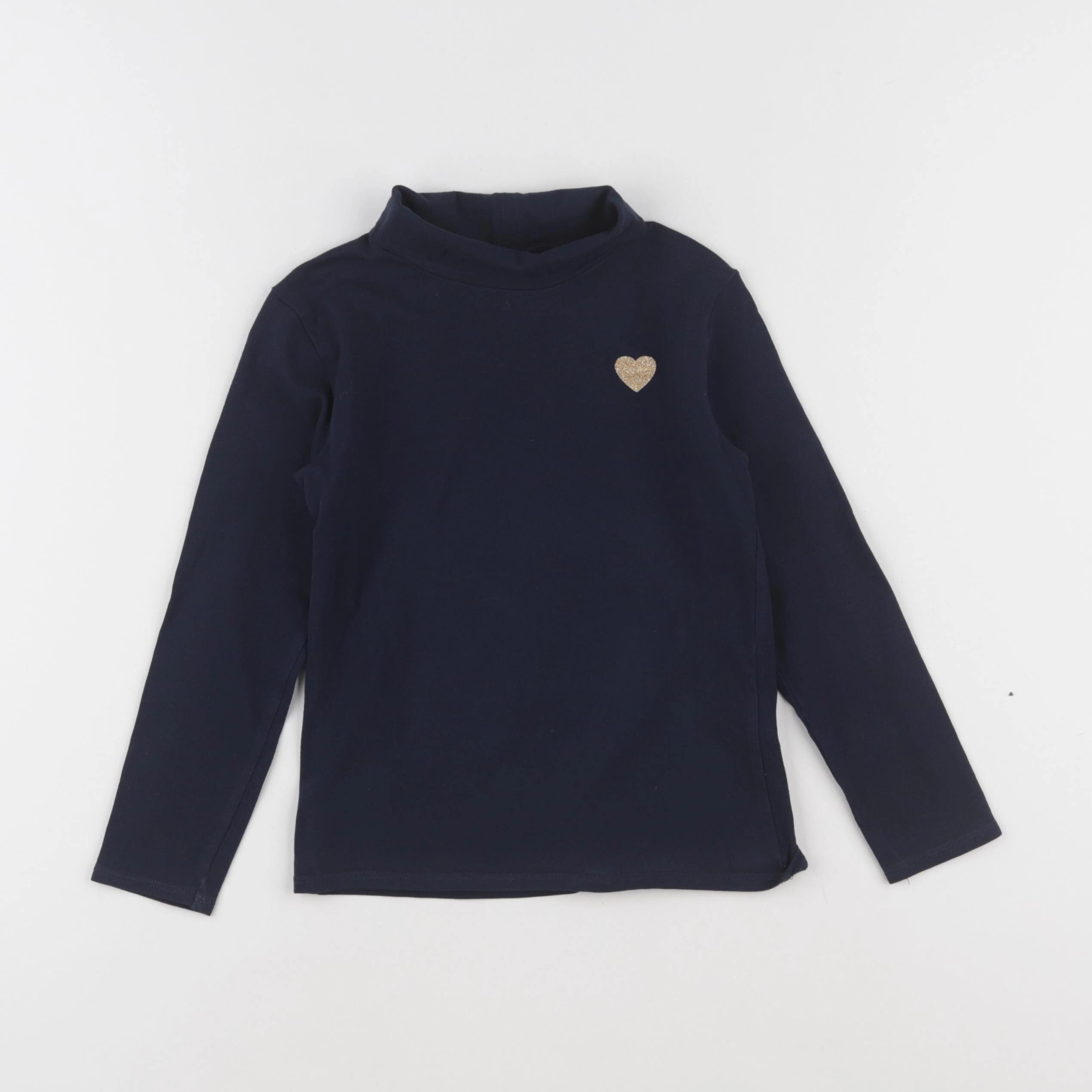 Vertbaudet - sous-pull bleu - 5 ans