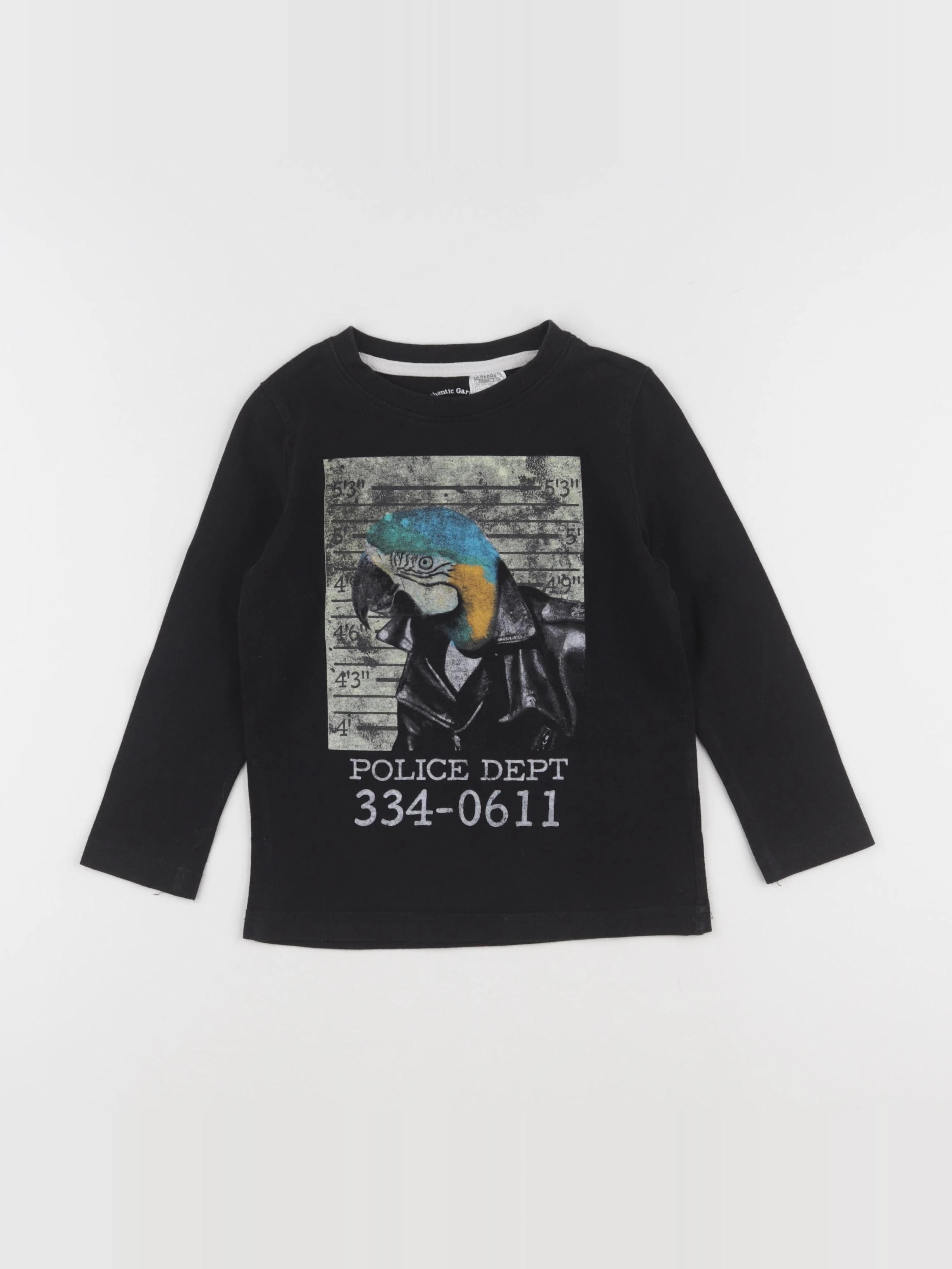 La Redoute - tee-shirt noir - 5 ans
