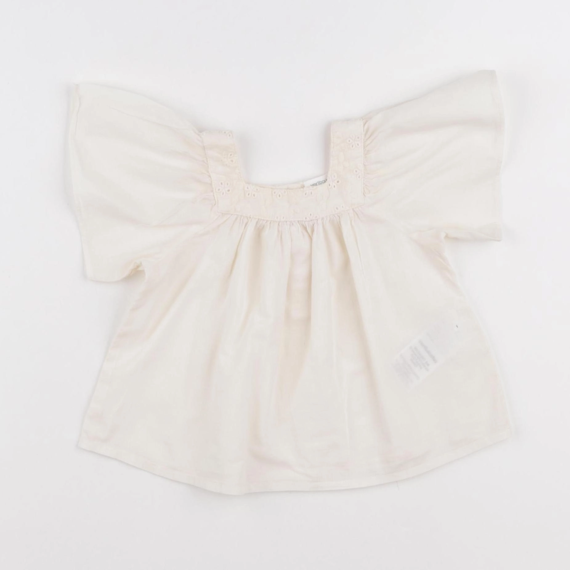 Vertbaudet - blouse beige - 6 mois