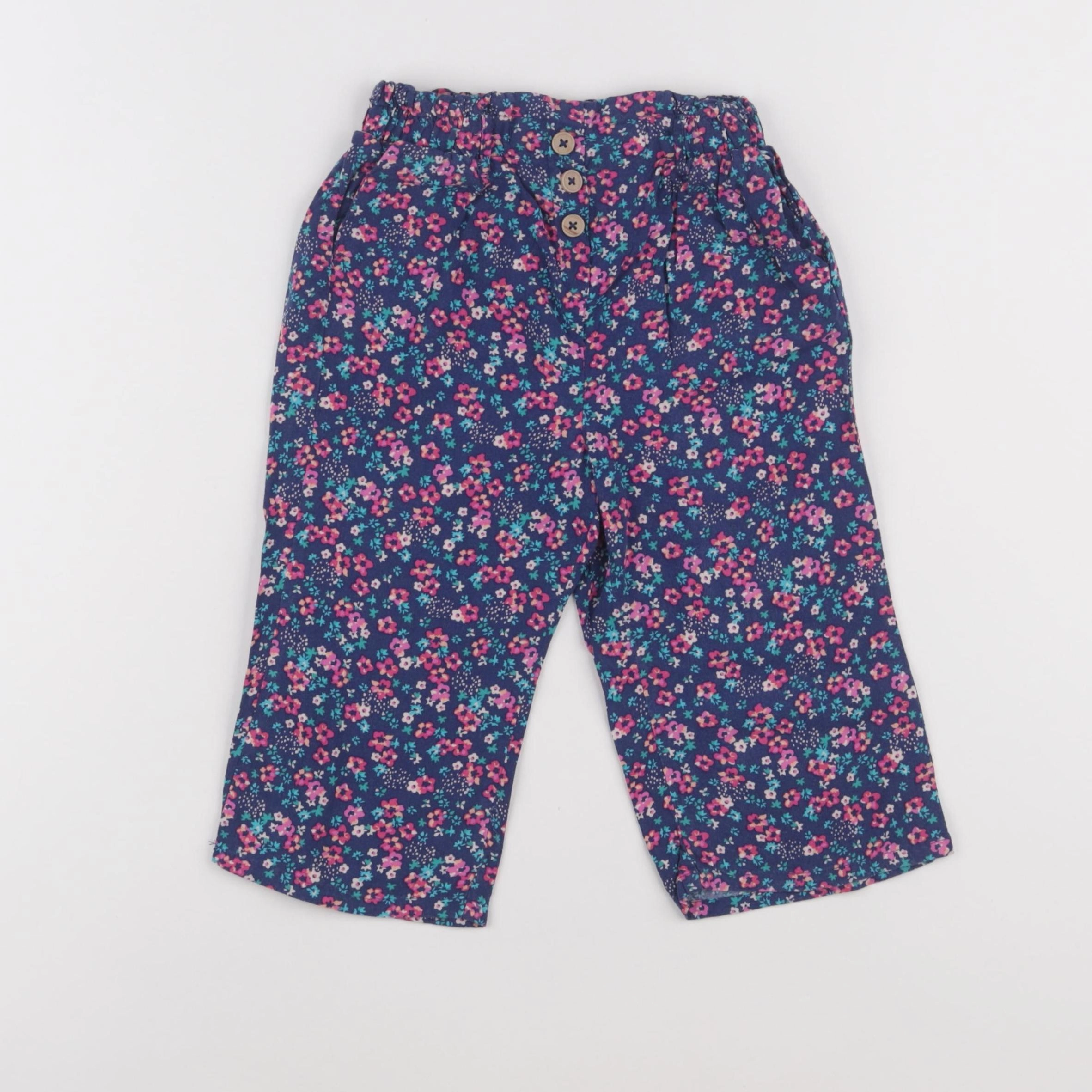 Vertbaudet - pantalon bleu - 5 ans