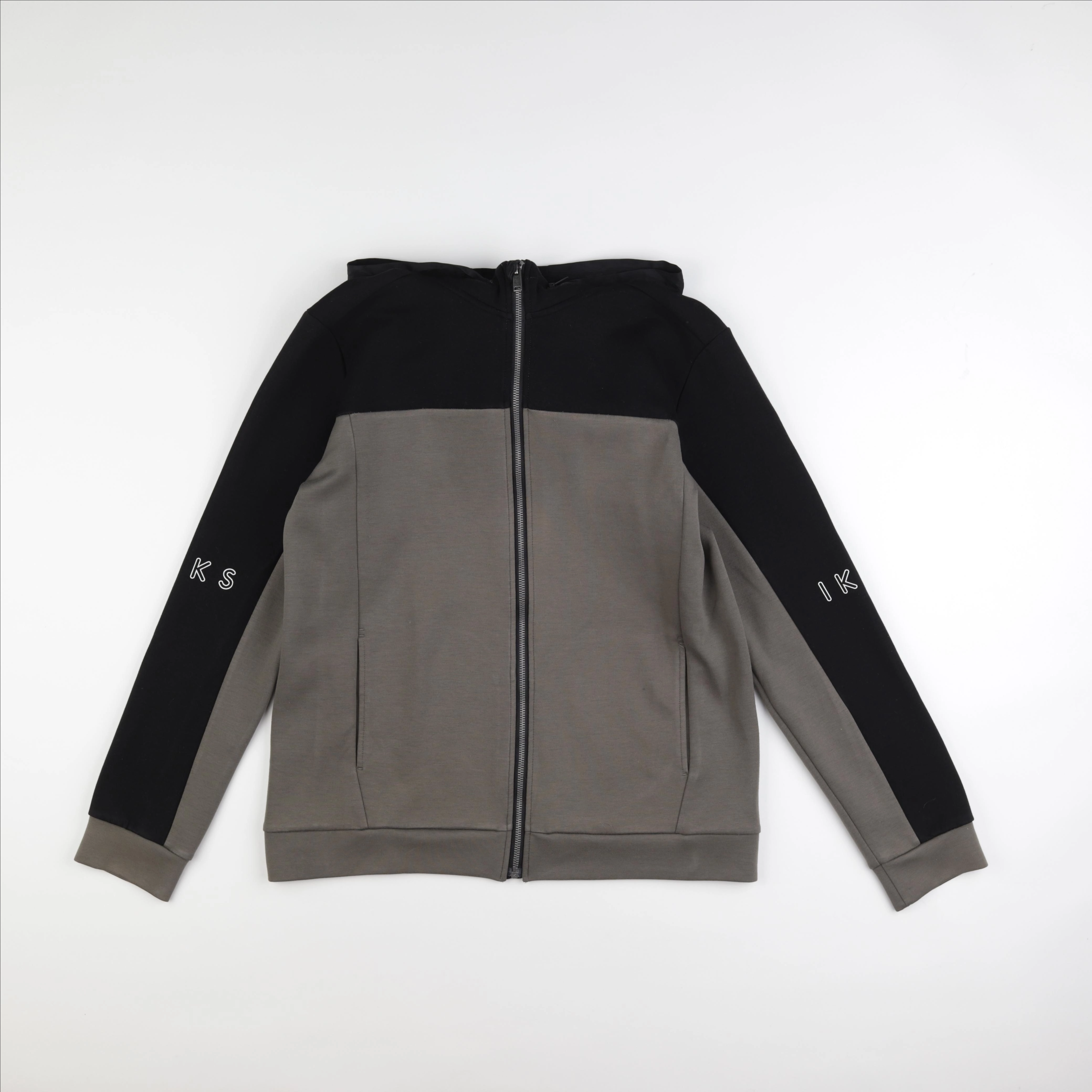 IKKS - sweat imprimé au dos noir, marron - 16 ans