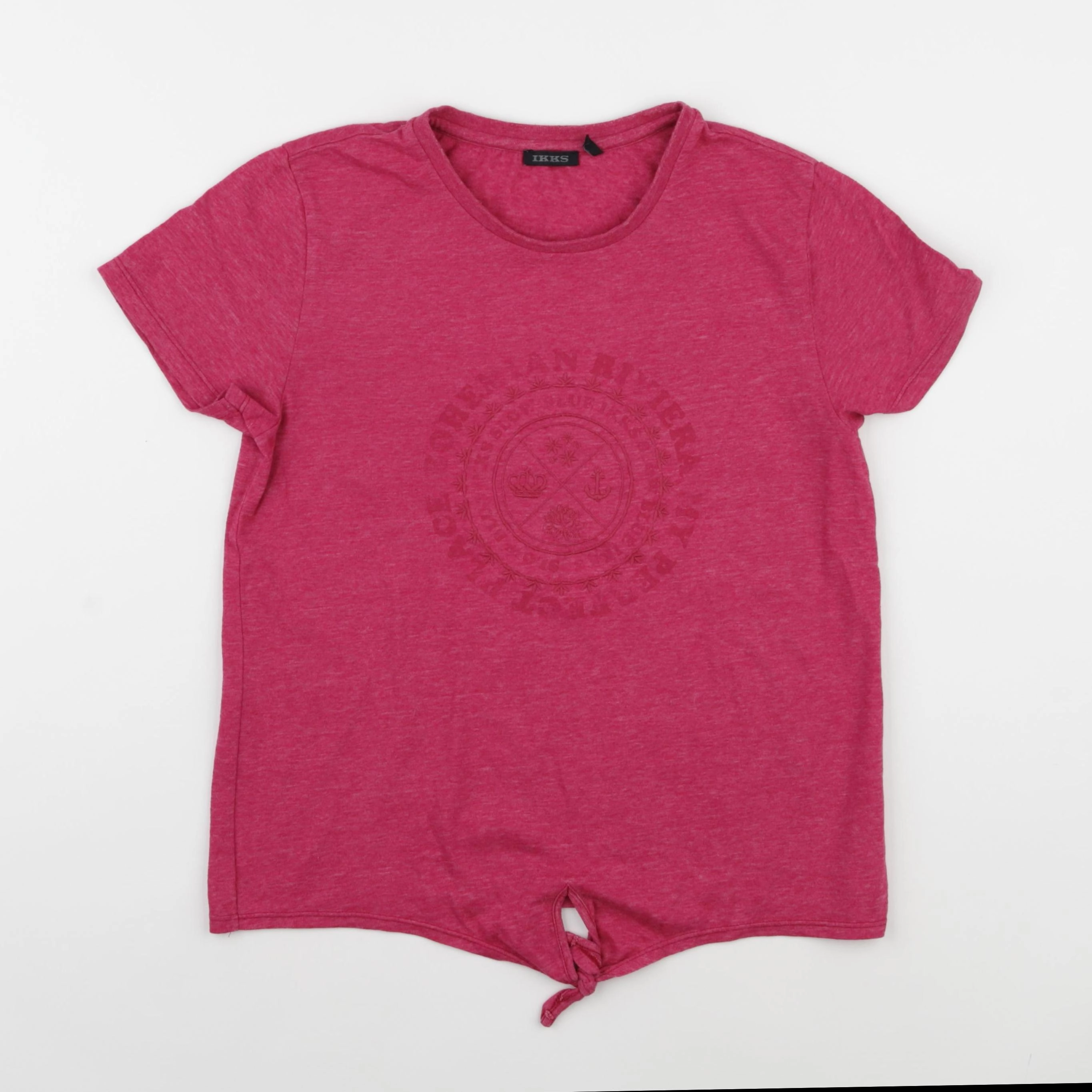IKKS - tee-shirt rose - 12 ans