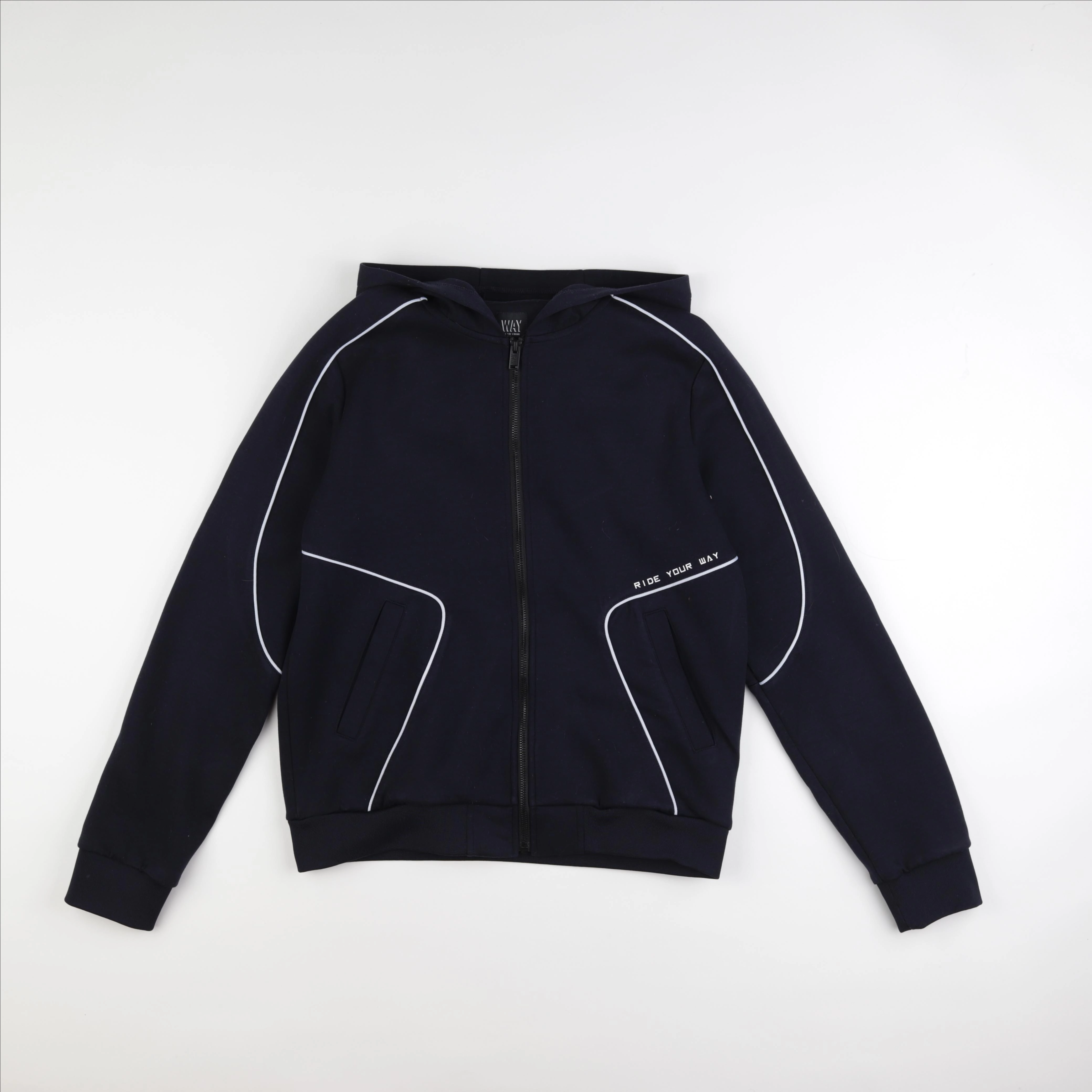 IKKS - sweat bleu - 16 ans
