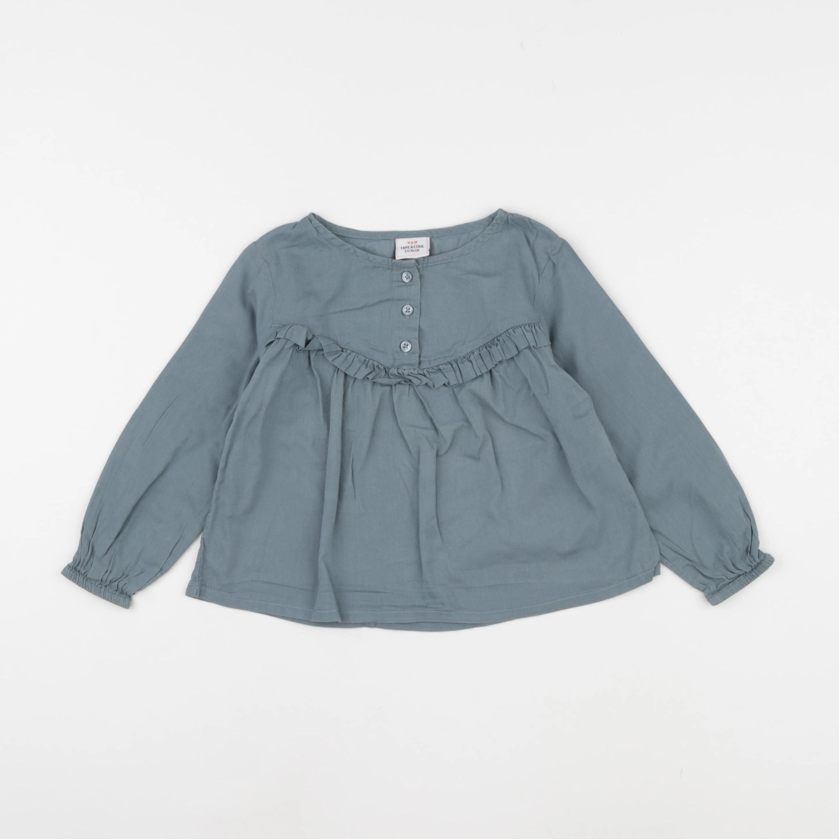 Tape à l'oeil - blouse bleu - 3 ans